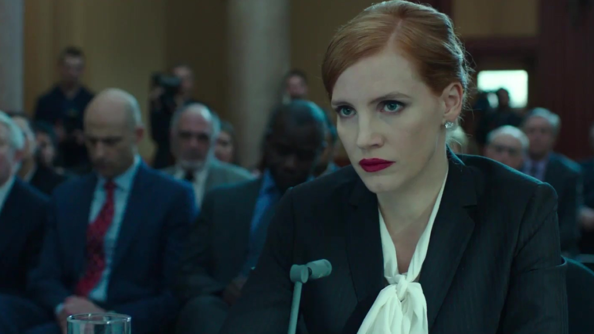 Miss Sloane: Jessica Chastain had been set to star in the film in September 2015. 1920x1080 Full HD Background.