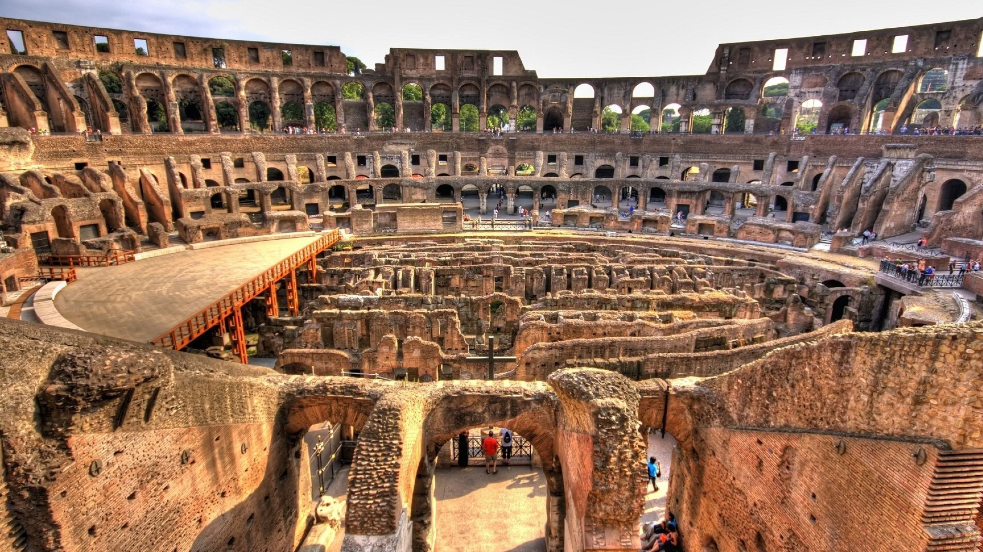 Colosseum 4K wallpapers, Ultra-high definition, Visual splendor, Roman heritage, 3840x2160 4K Desktop