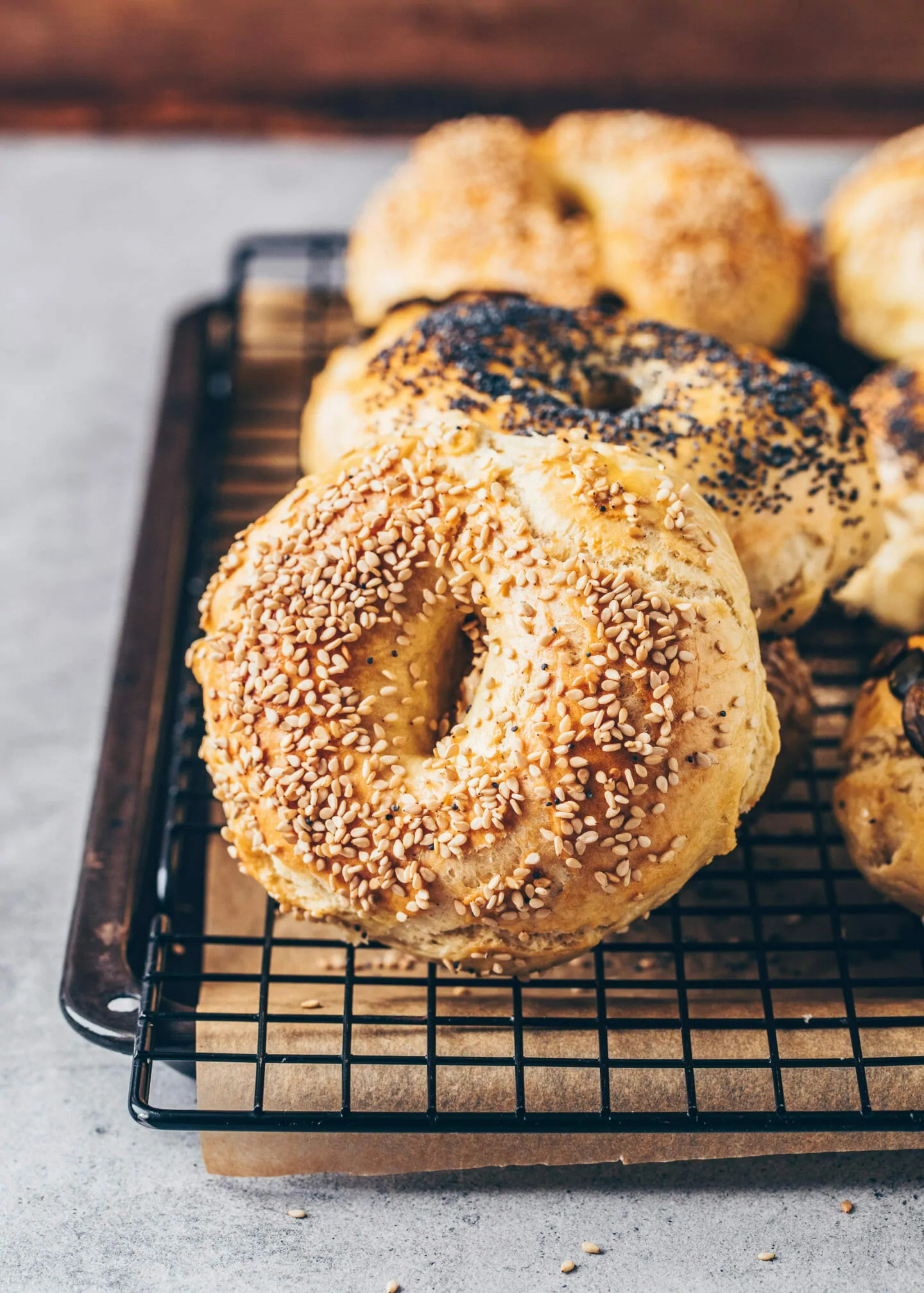 Homemade bagels, Easy recipe, Vegan buns, Delectable creation, 1440x2020 HD Phone