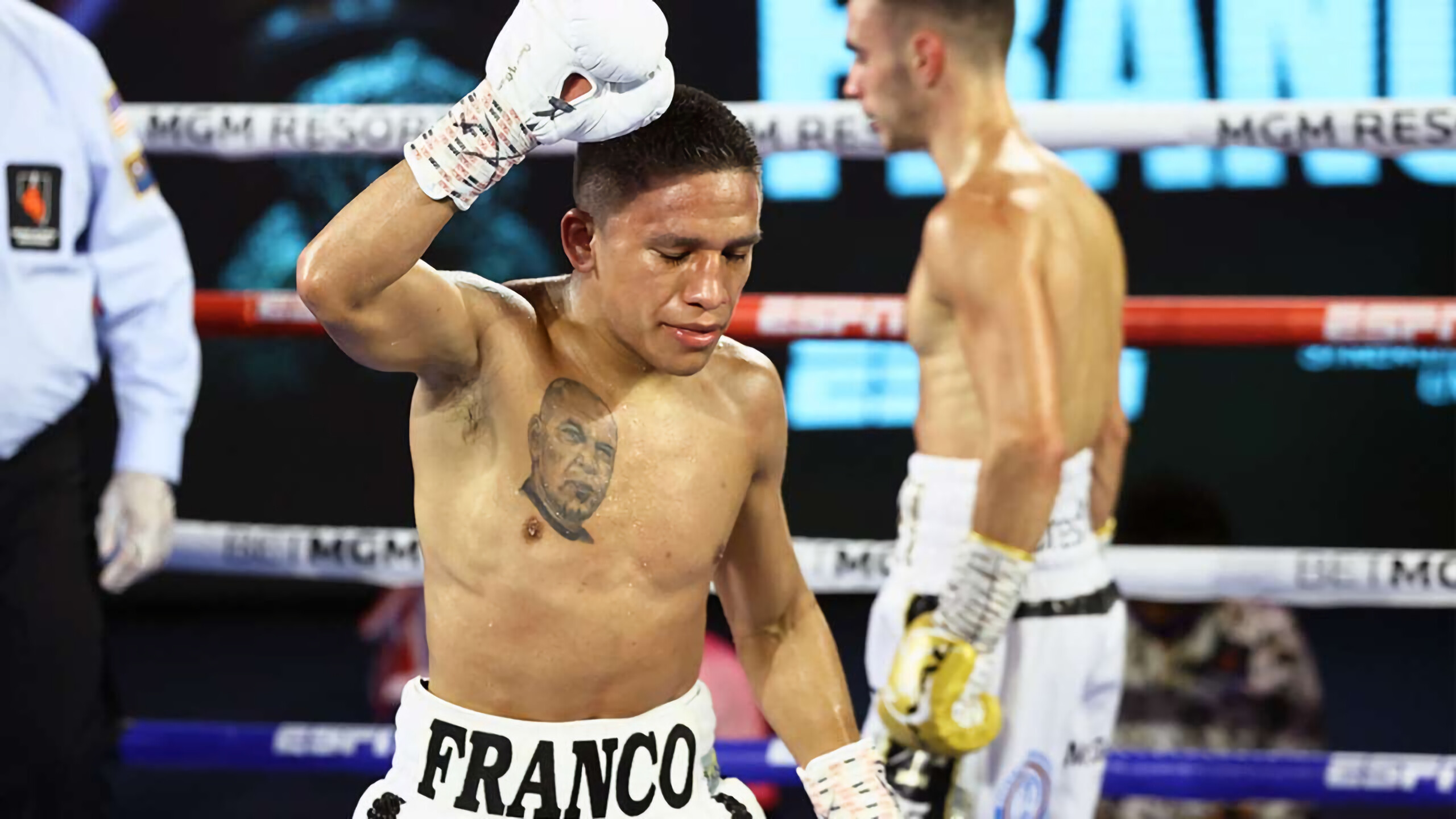 Joshua Franco, Boxing brilliance, Champion mindset, Unwavering focus, 2560x1440 HD Desktop