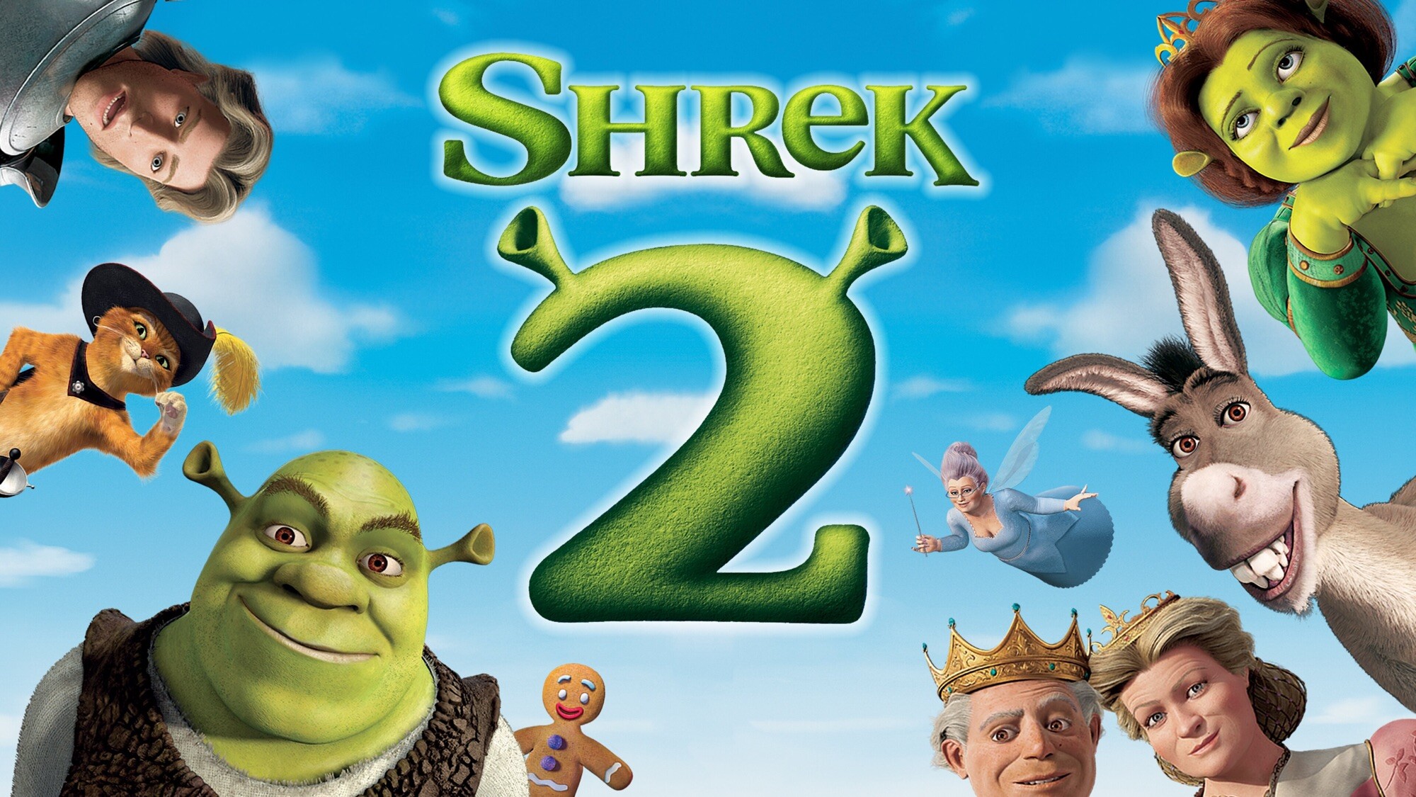 Shrek: The second installment in the franchise, The film was directed by Andrew Adamson, Kelly Asbury, and Conrad Vernon. 2000x1130 HD Background.