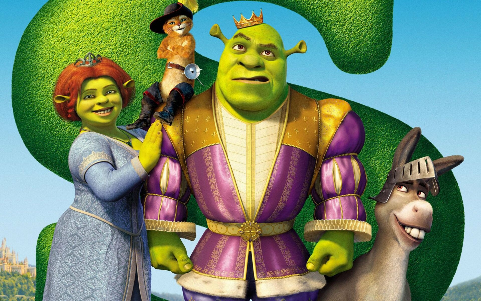 Shrek: It was nominated for the Best Animated Film at the 61st British Academy Film Awards. 1920x1200 HD Background.