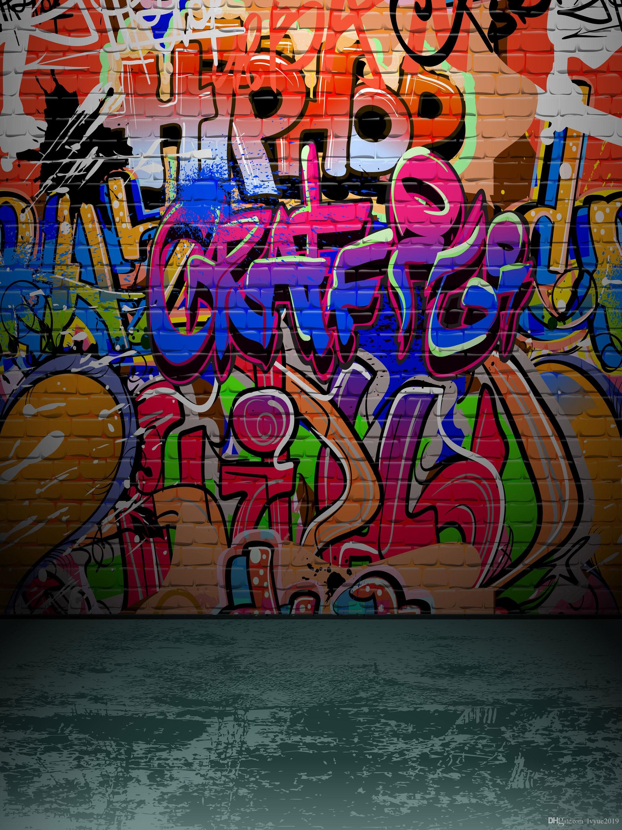 Brick wall, Hip-Hop Graffiti Wallpaper, 2000x2670 HD Handy