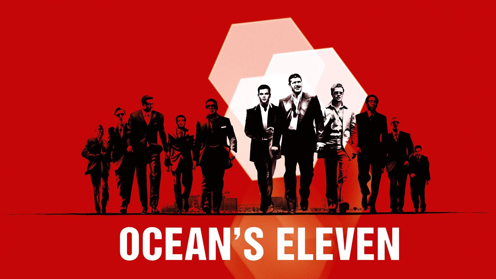 Ocean's Eleven: A remake of the 1960 Rat Pack film of the same name. 1920x1080 Full HD Wallpaper.