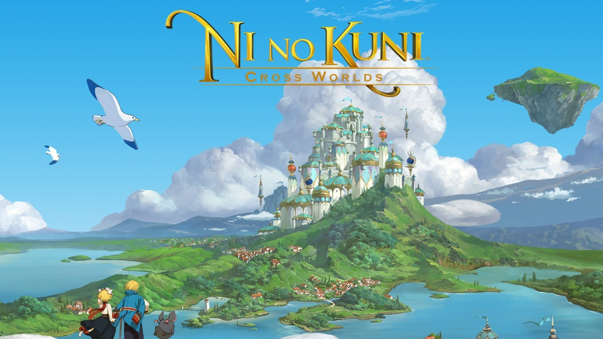 Ni no Kuni: Cross Worlds: Two gameplay modes:, Kingdom Mode, A cooperative multiplayer mode. 1920x1080 Full HD Wallpaper.
