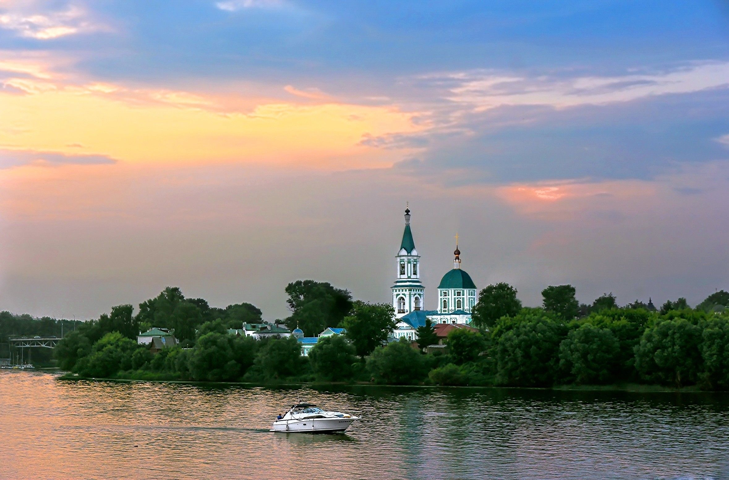 Volga River, Wallpapers, Backgrounds, 2360x1560 HD Desktop
