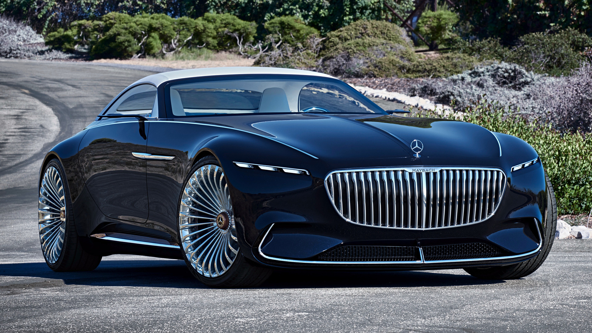 Mercedes Maybach 6 cabriolet, Visionary styling, Ultimate luxury, Open-top opulence, 1920x1080 Full HD Desktop