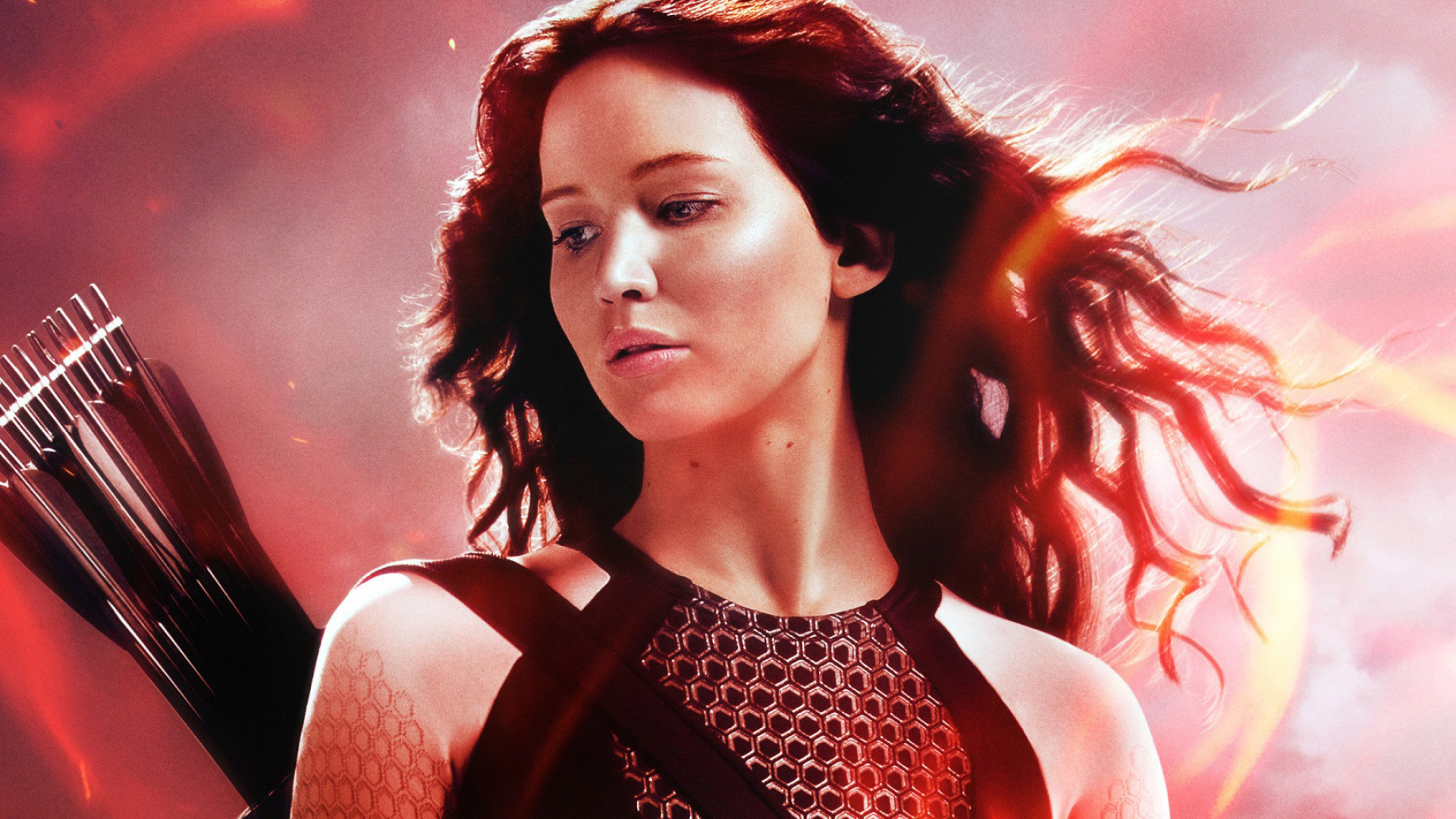 Hunger Games: Katniss Everdeen, Catching Fire, Music by James Newton Howard. 1920x1080 Full HD Wallpaper.