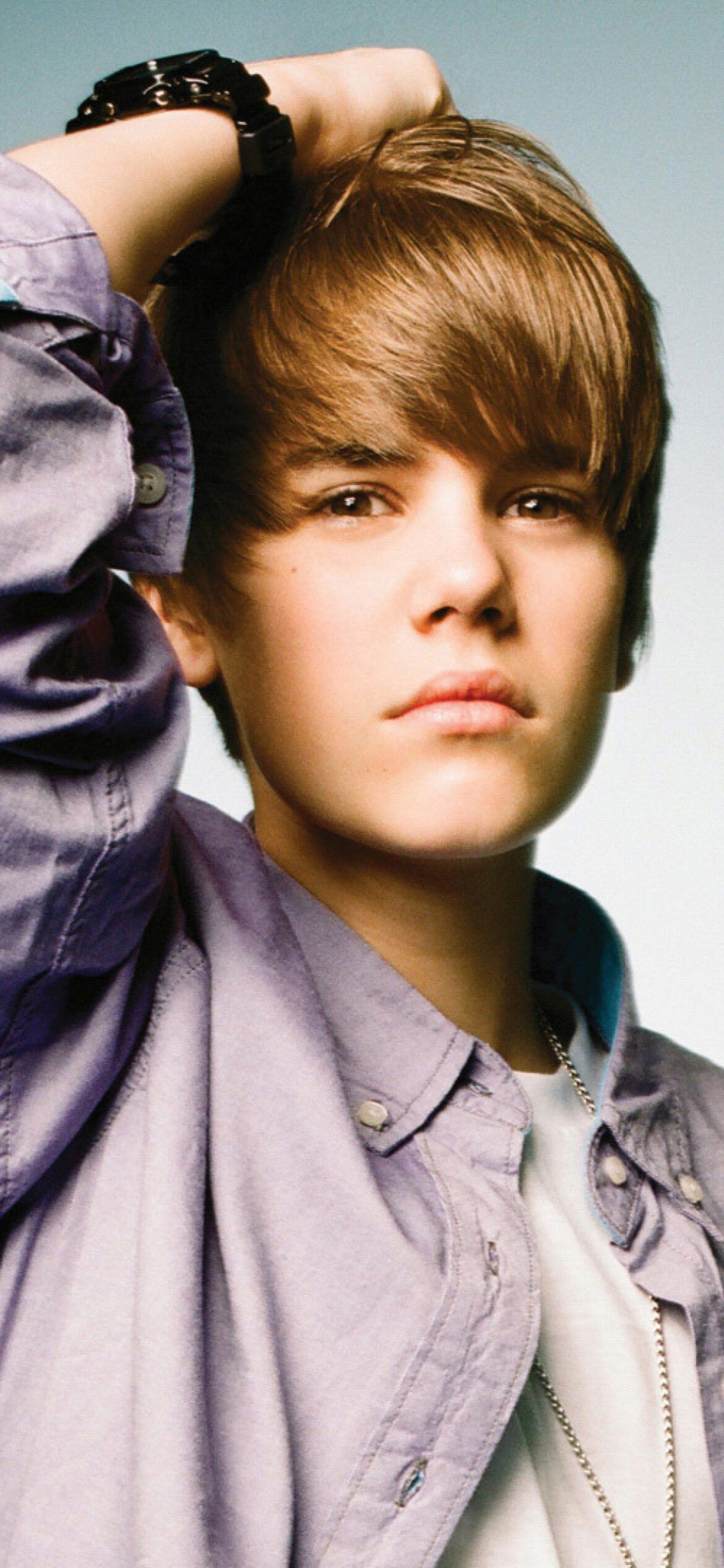 Justin Bieber: A Canadian pop singer, A guest star on the TV show CSI. 1170x2540 HD Background.