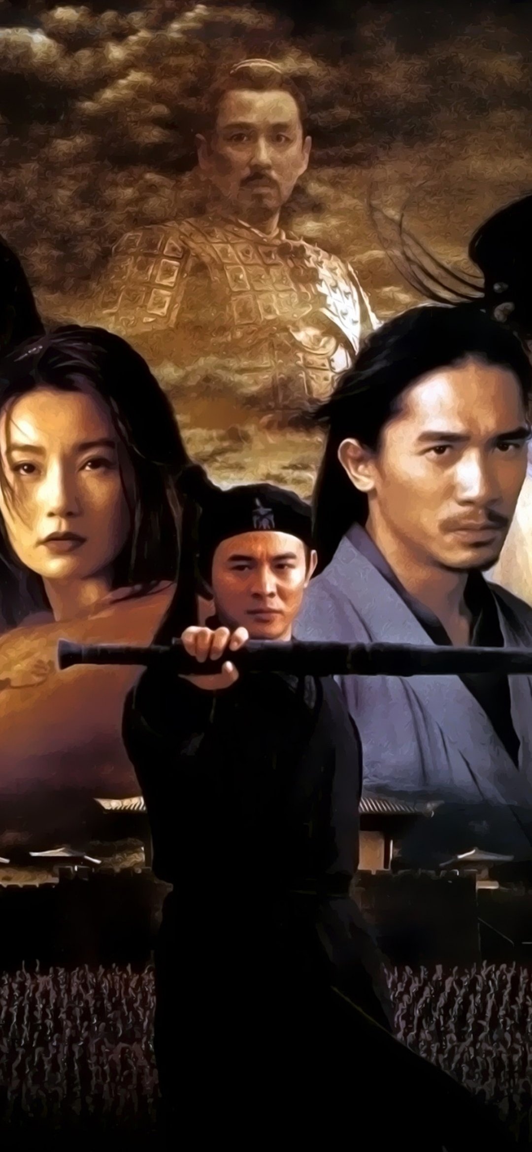 Hero film, Martial arts masterpiece, Legendary tale, Chinese epic, 1080x2340 HD Handy