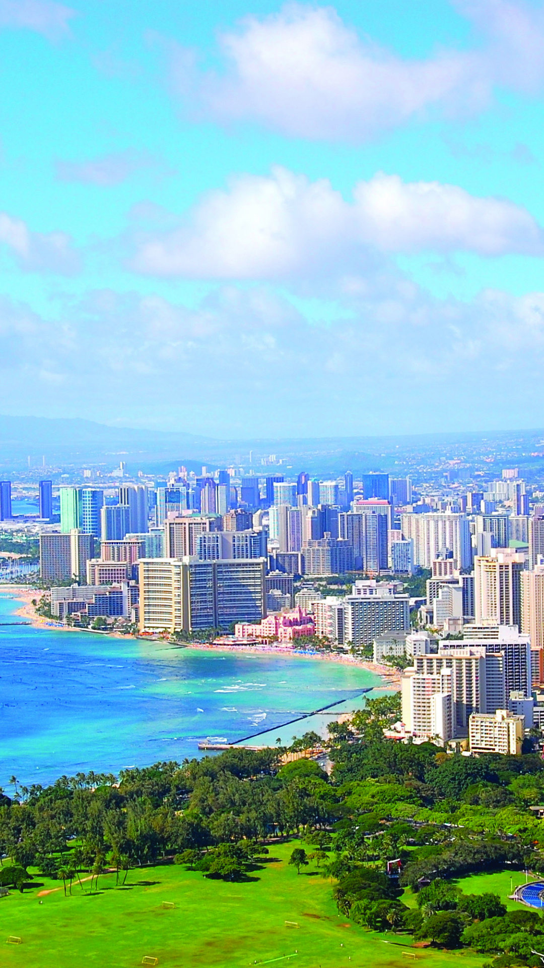Honolulu: Various wallpapers of Honolulu. 1080x1920 Full HD Background.