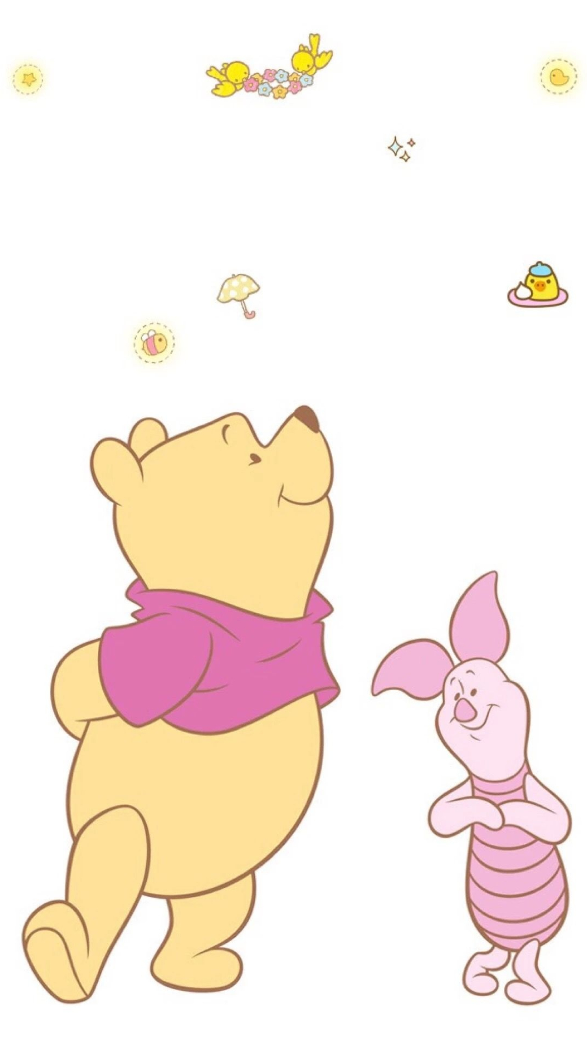 Piglet, Animation, Winnie-the-Pooh, Pooh fan art, 1200x2140 HD Phone