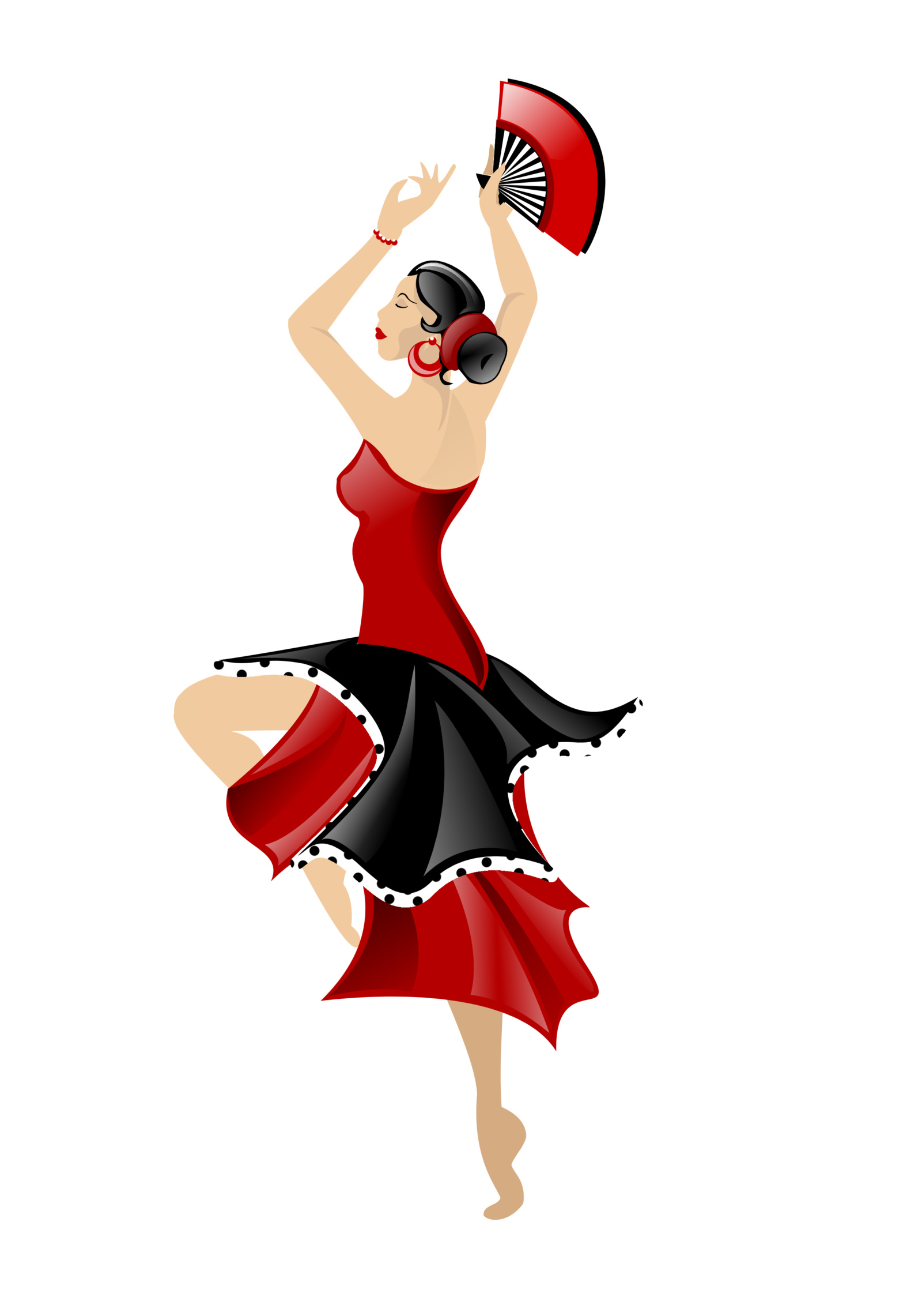 Flamenco: Expressive dance performed with a fan, Body moves, Emotions of the dancer. 1600x2290 HD Wallpaper.