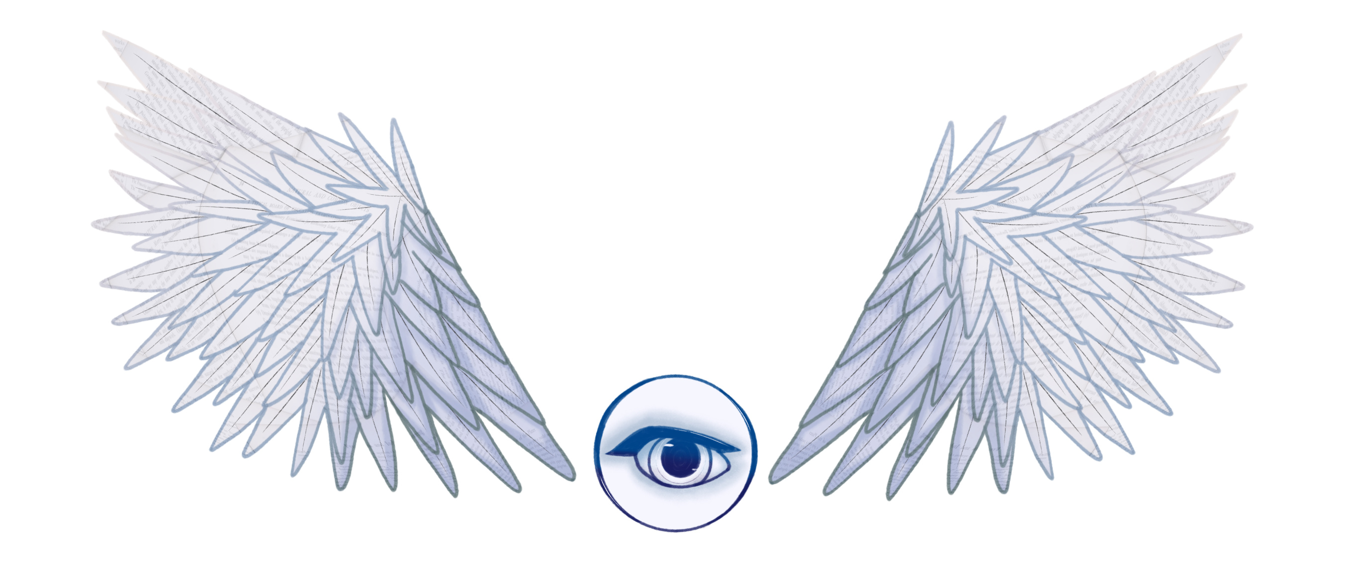 Divergent Erudite, Fanfiction tattoo, Symbolic design, Intellectual wings, 2720x1190 Dual Screen Desktop