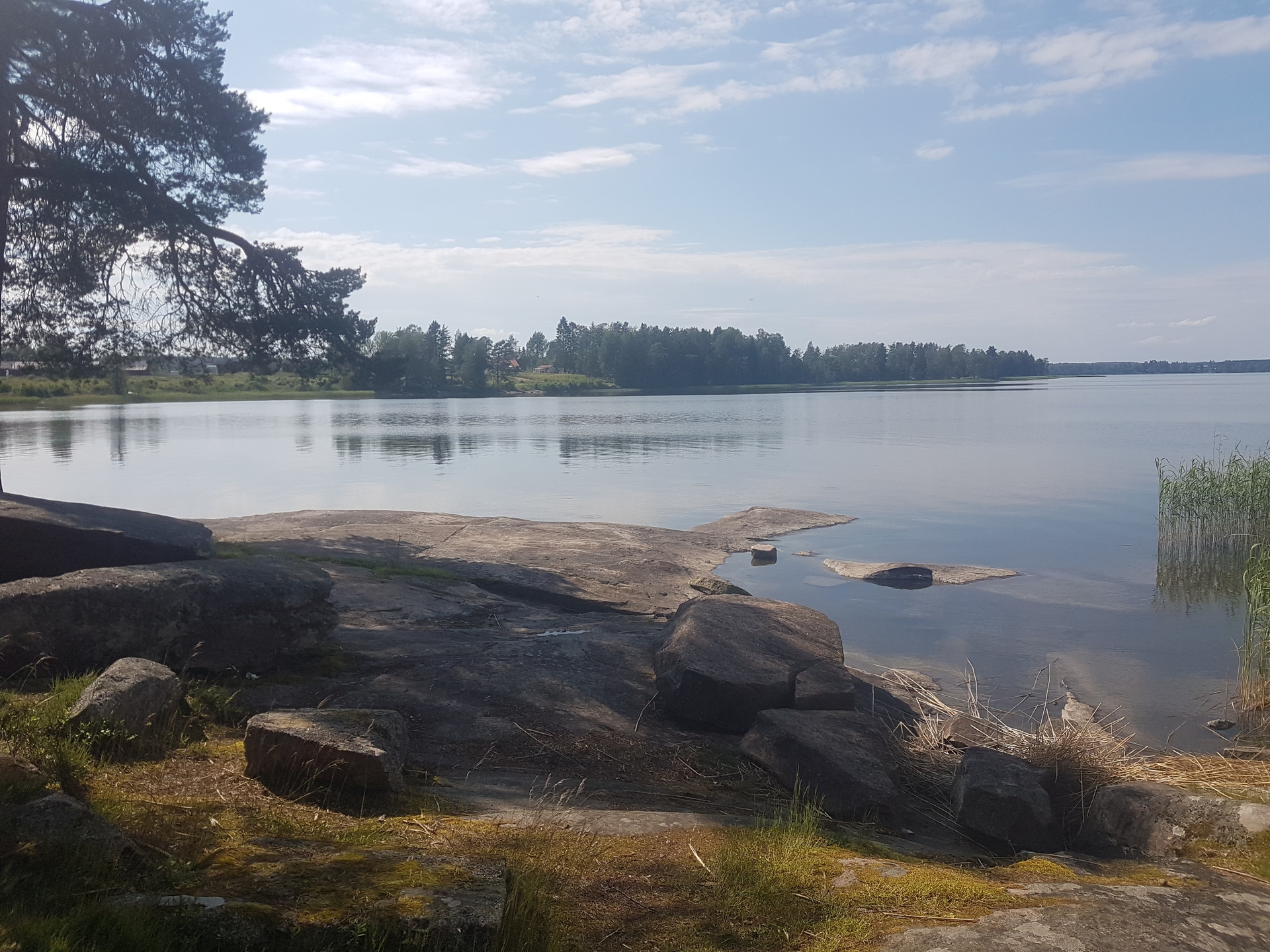 Vanern Lake, Karlstad, Late summer's day, Erasmus blog, 1920x1440 HD Desktop