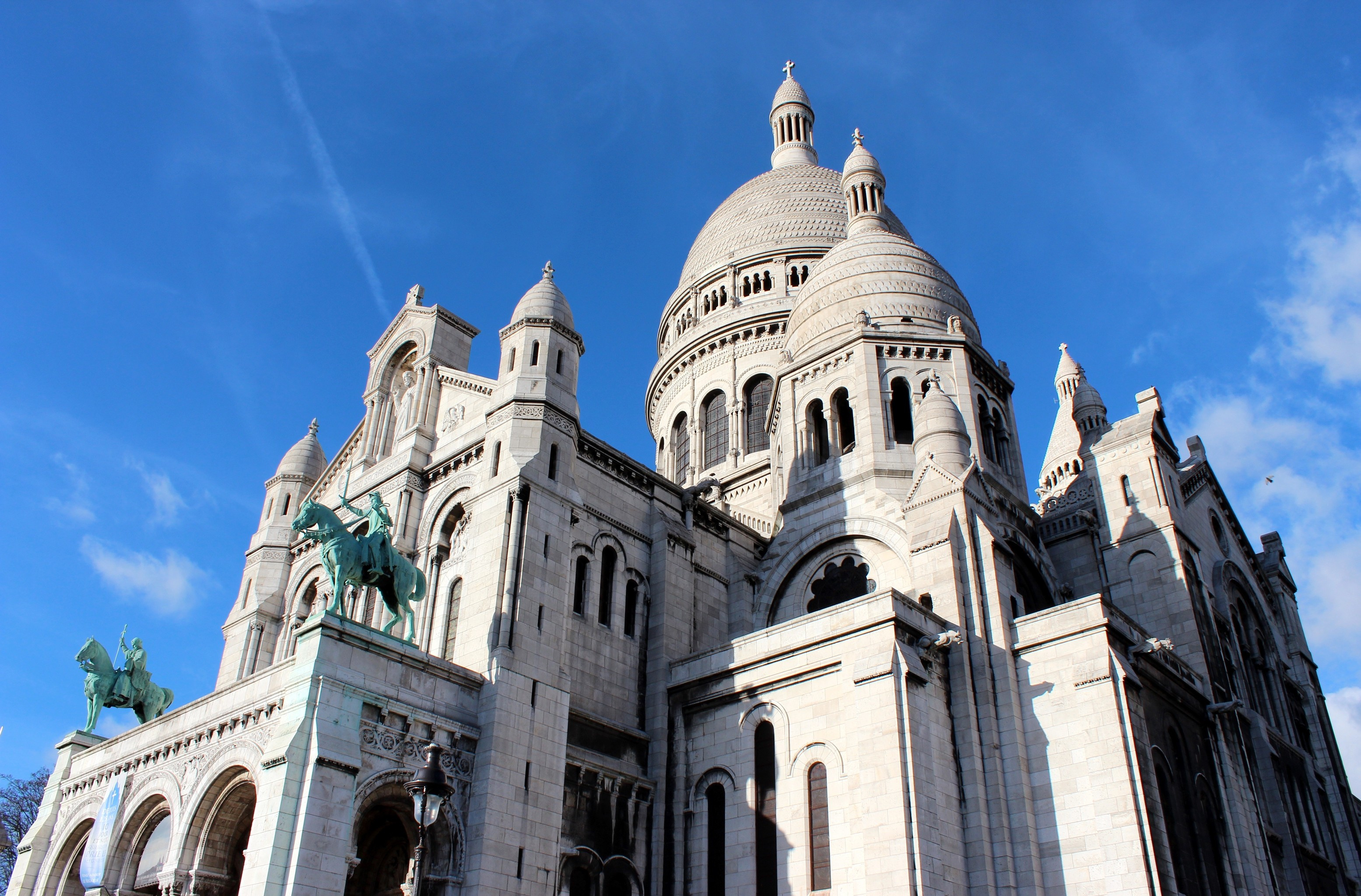Sacred Heart Basilica, Paris Travels, High definition, Wallpaper background, 3110x2050 HD Desktop