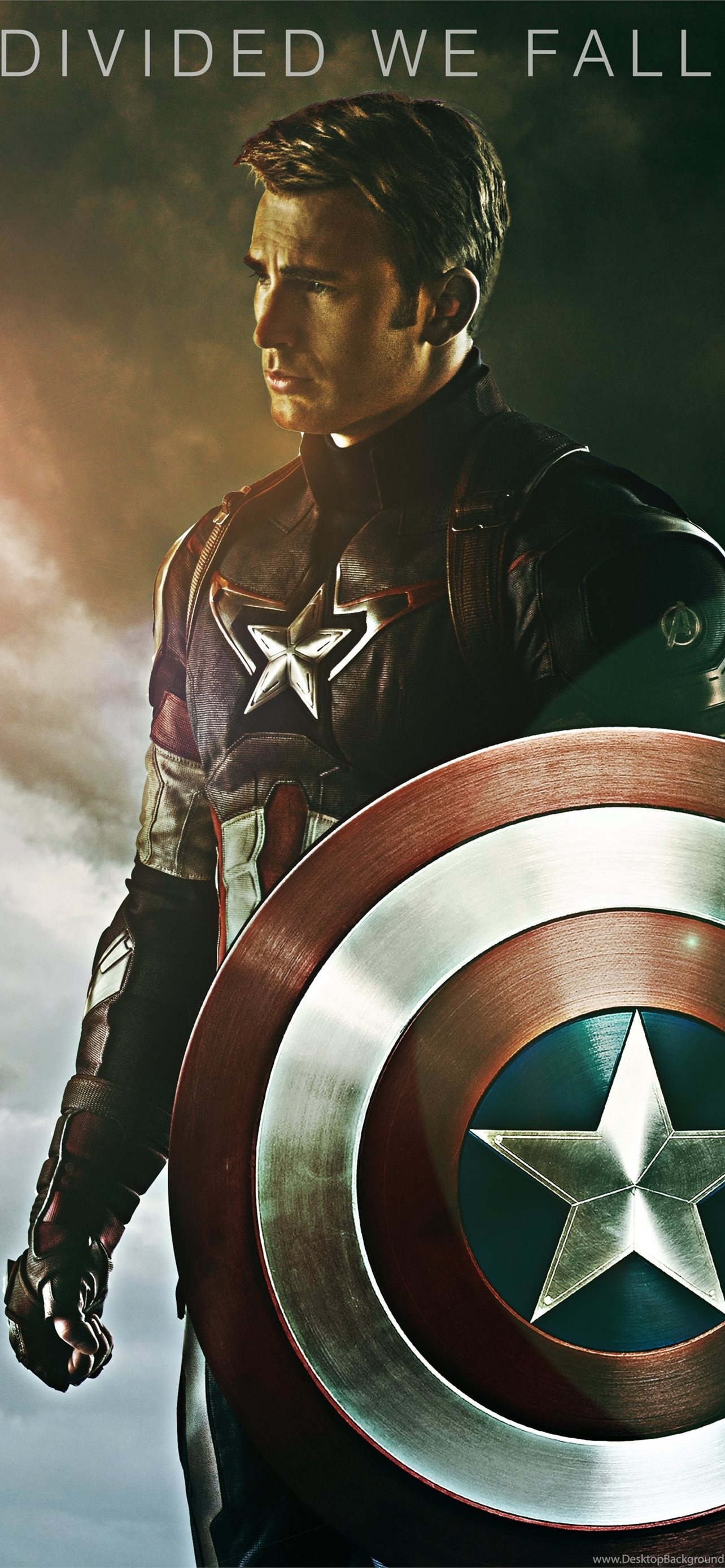 Captain America, Civil War, HD resolution, iPhone wallpapers, 1290x2780 HD Handy