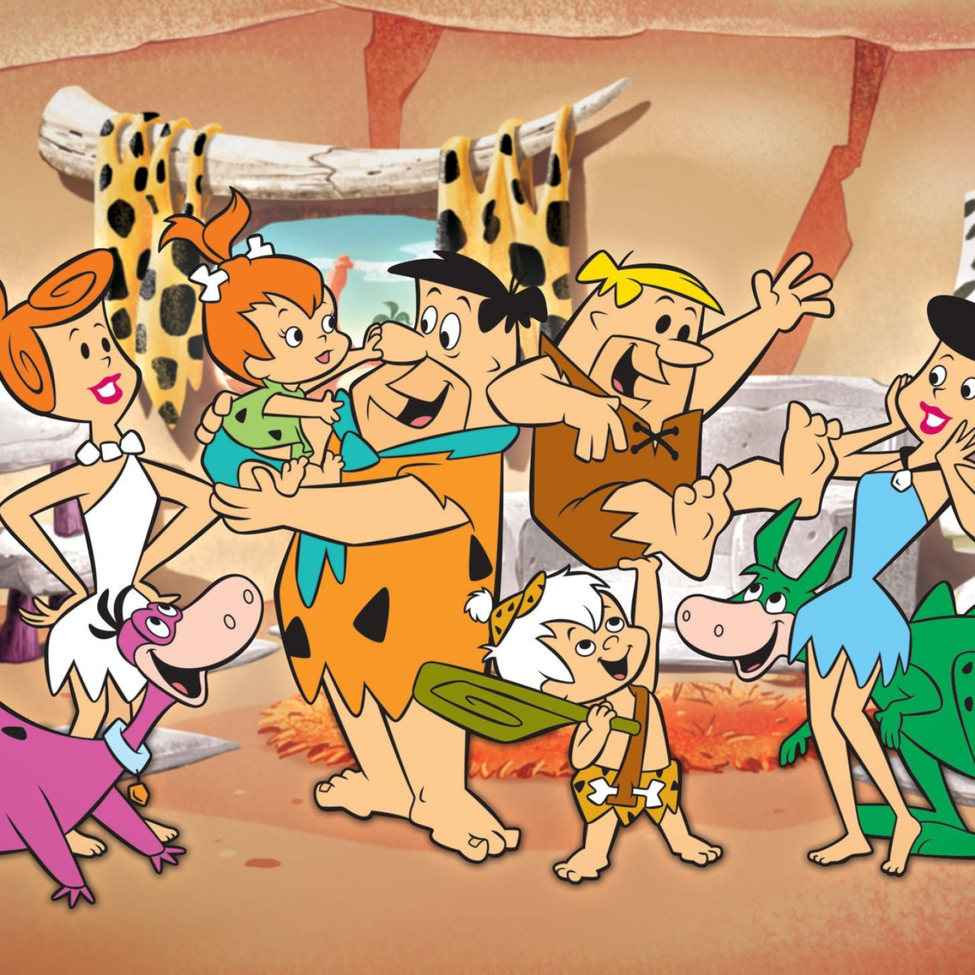 Flintstones picture gallery, Classic cartoon characters, Nostalgic cartoons, Cartoon nostalgia, 2000x2000 HD Handy
