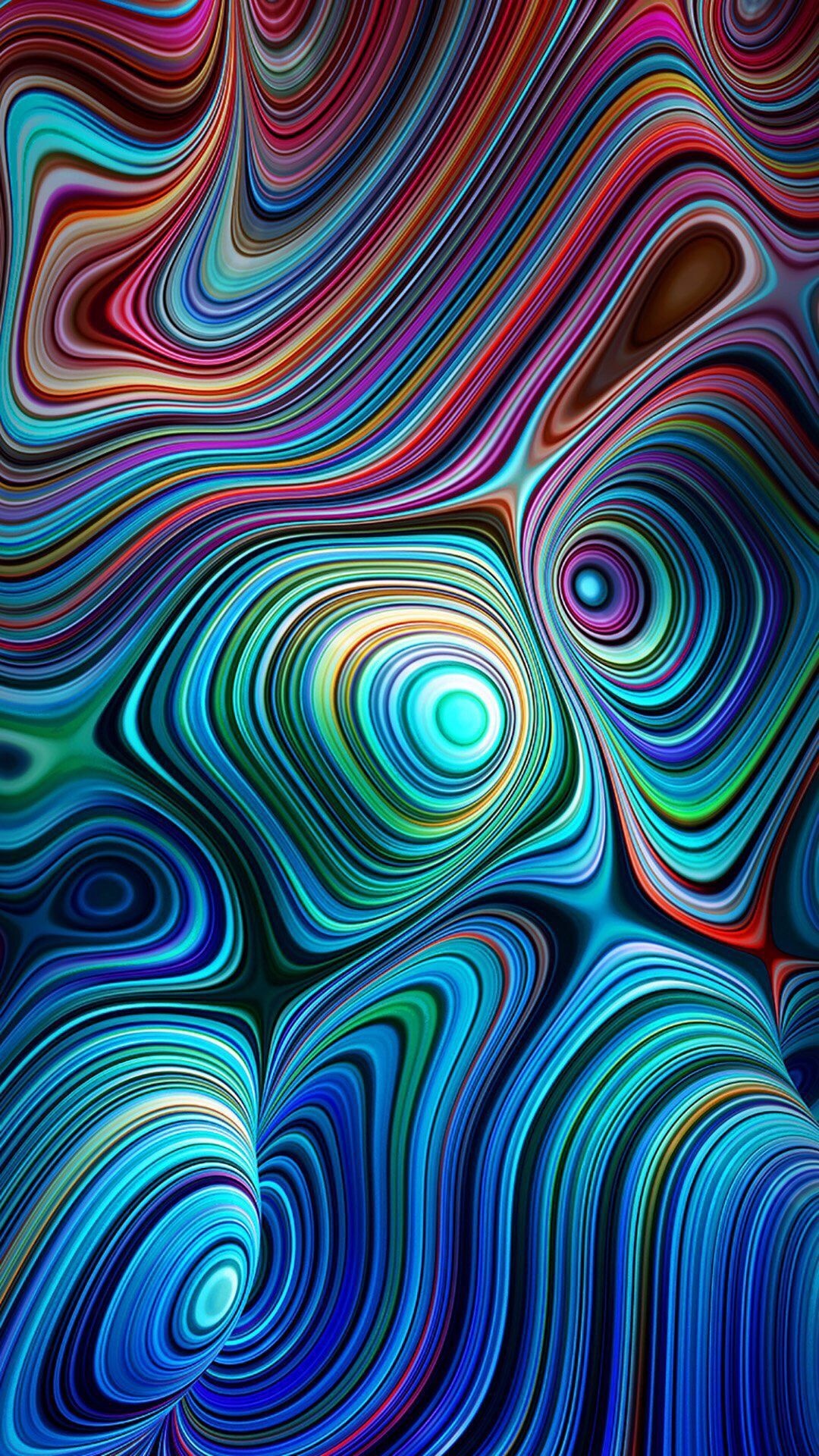Colorful phone wallpapers, Eye-catching patterns, 1080x1920 Full HD Handy