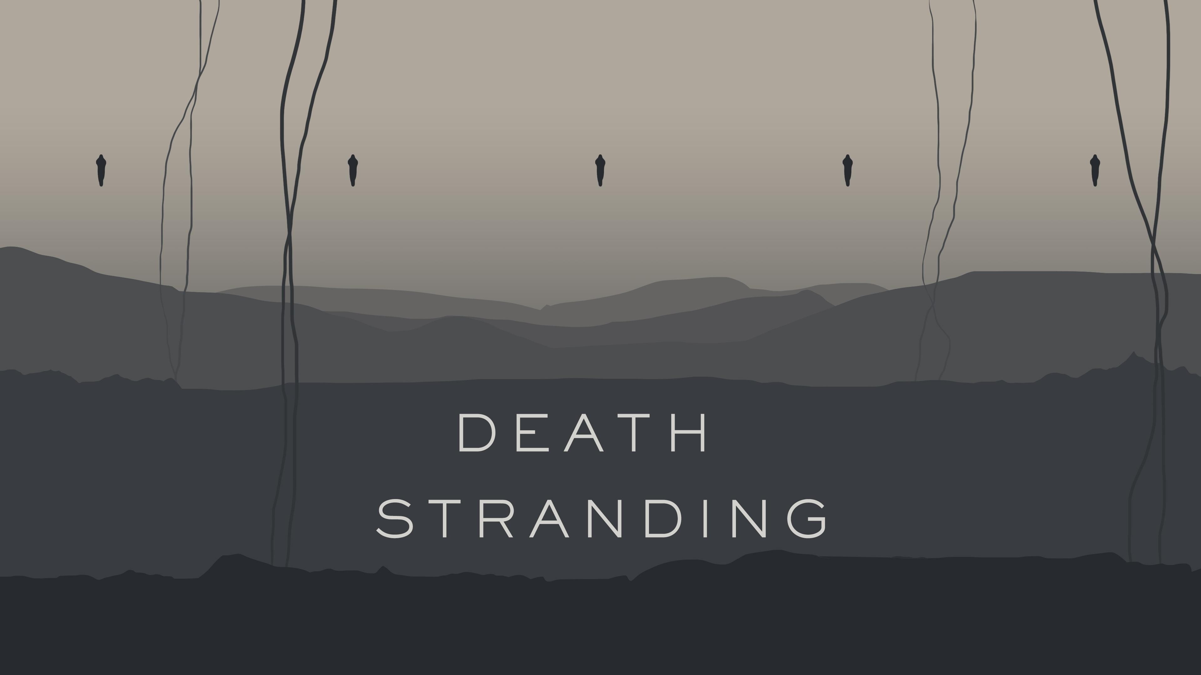Death Stranding, Gaming, Wallpaper, Poster artwork, 3840x2160 4K Desktop