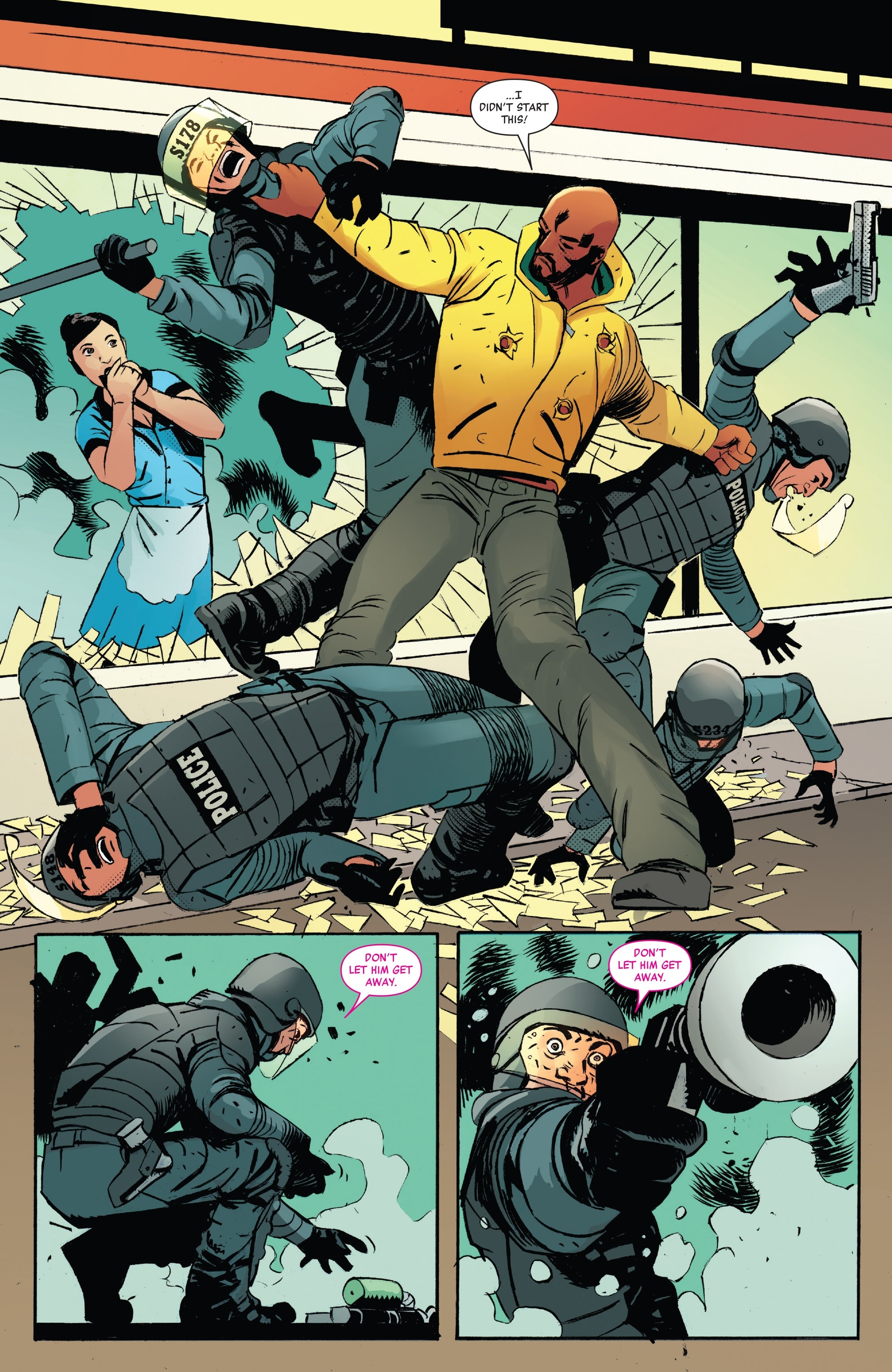 Luke Cage Comics, 2017 chapter 166, Page 13, Comic issue, 1990x3060 HD Handy