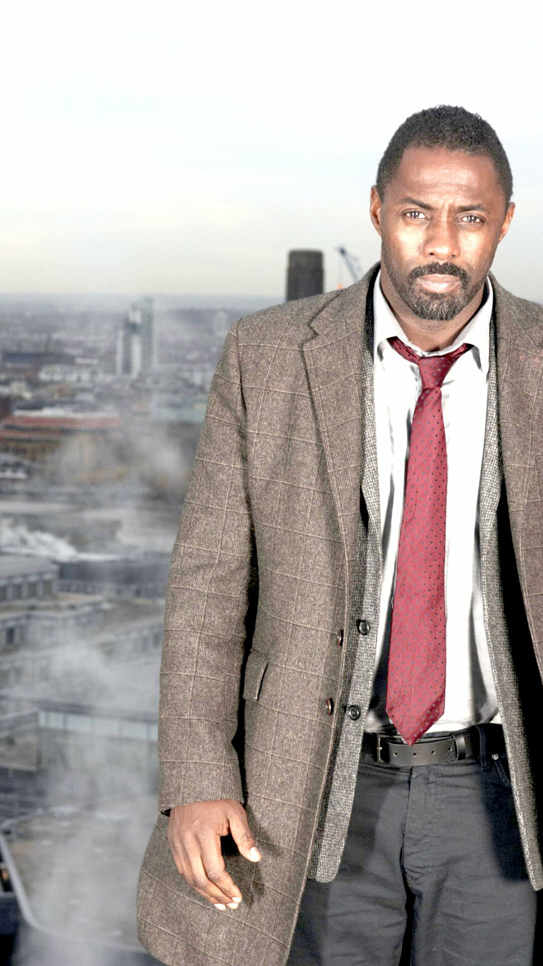 Luther (TV series): A British psychological crime drama starring Idris Elba. 1080x1920 Full HD Wallpaper.