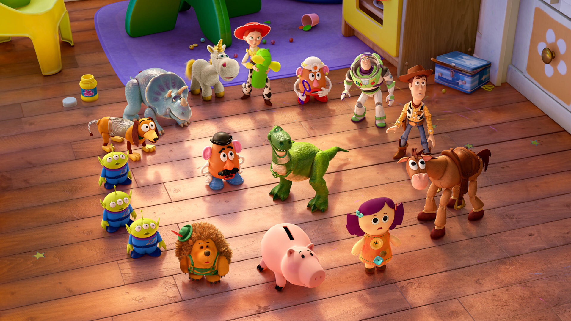 Toy Story: The highest-grossing film of 2010, Walt Disney Pictures. 1920x1080 Full HD Wallpaper.