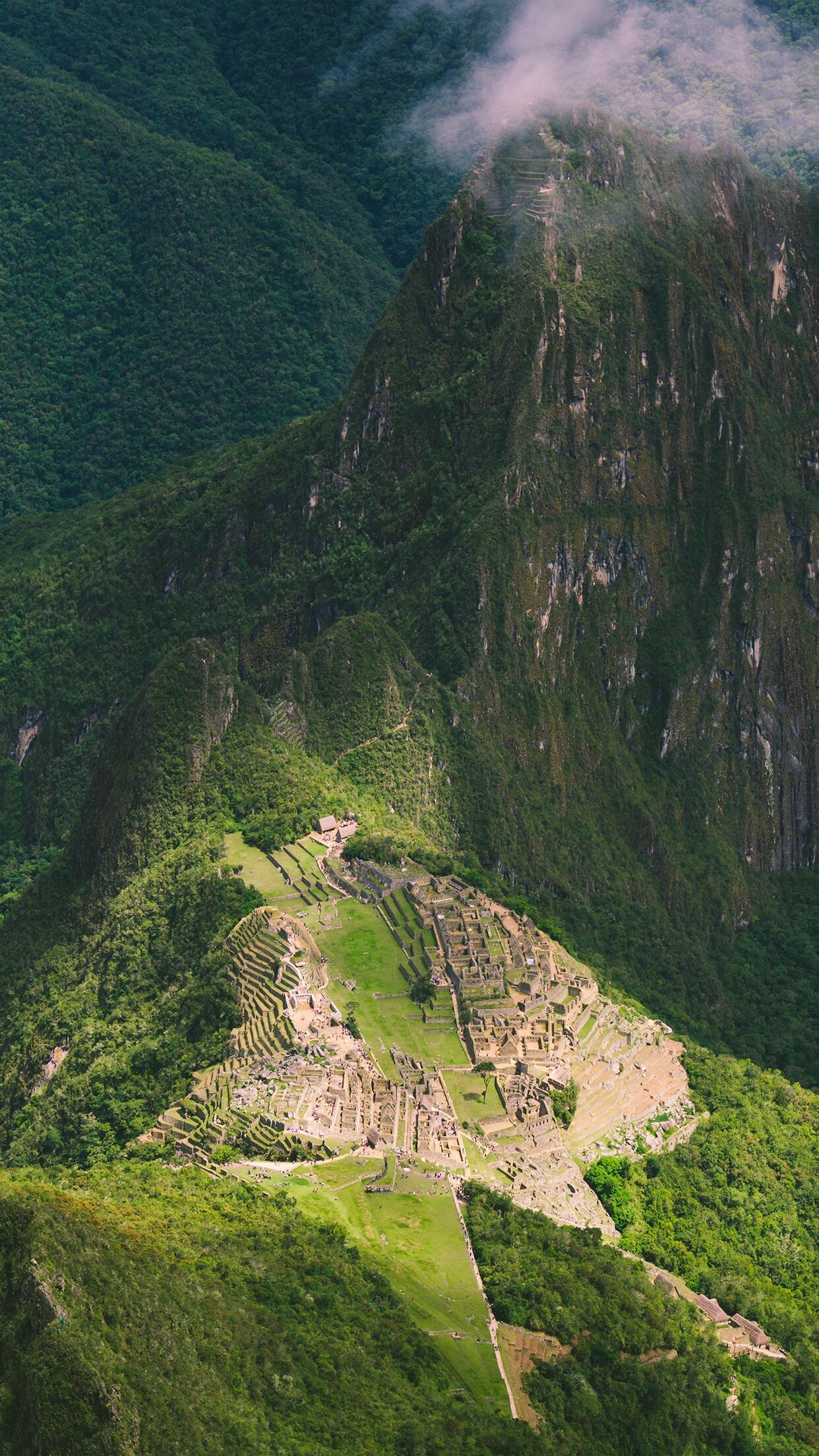 Machu Picchu: One of the most well-preserved Inca cities. 1250x2210 HD Wallpaper.