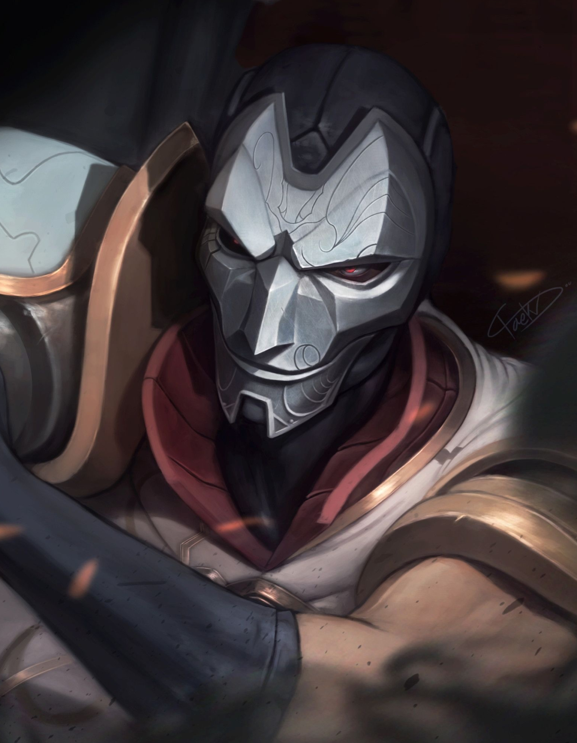 League of Legends, Jhin and Yasuo, LoL champions, Gaming universe, 1920x2480 HD Handy