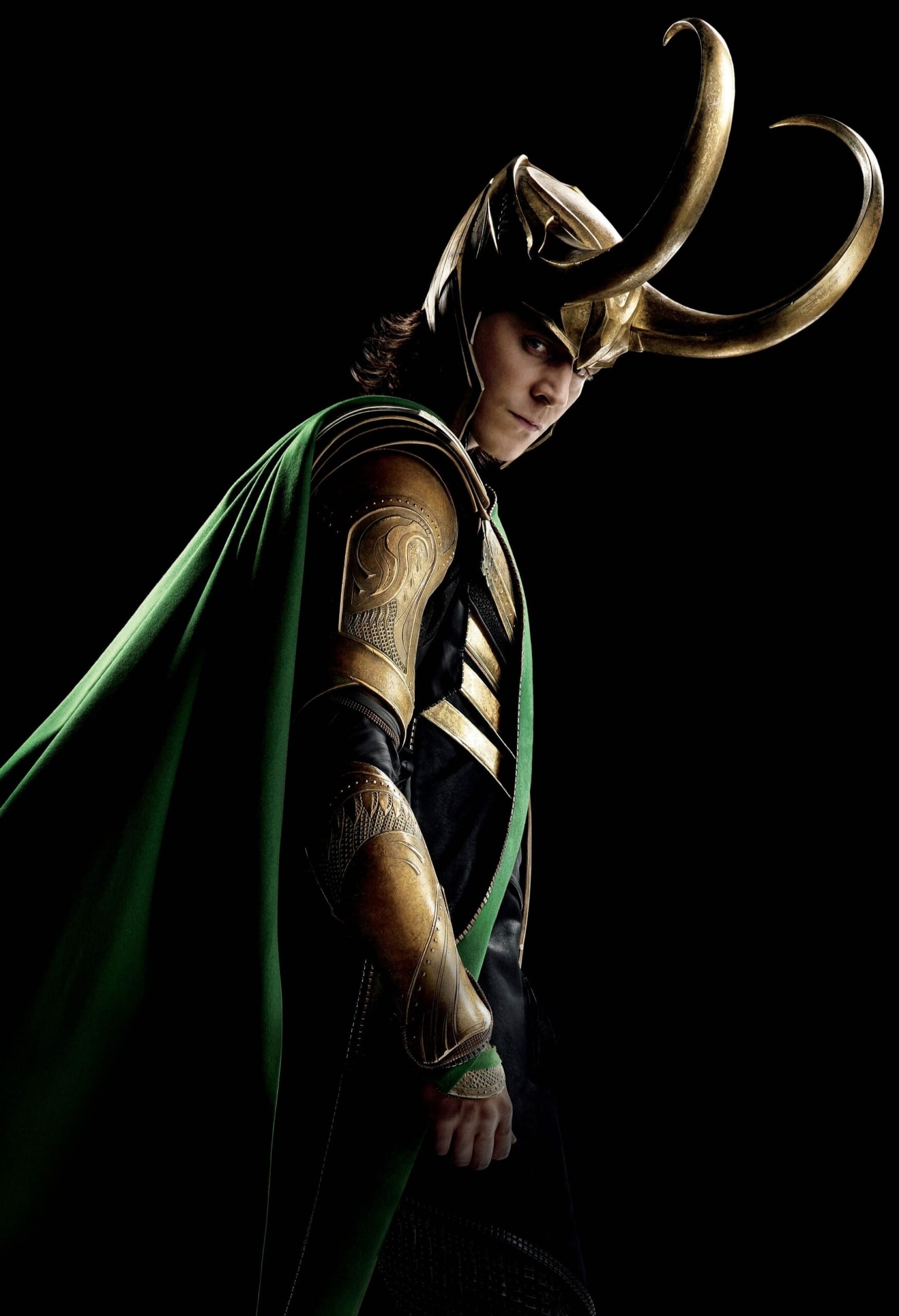 Tom Hiddleston, iPhone wallpaper, Loki in Avengers, Dark and intense, 1750x2560 HD Phone