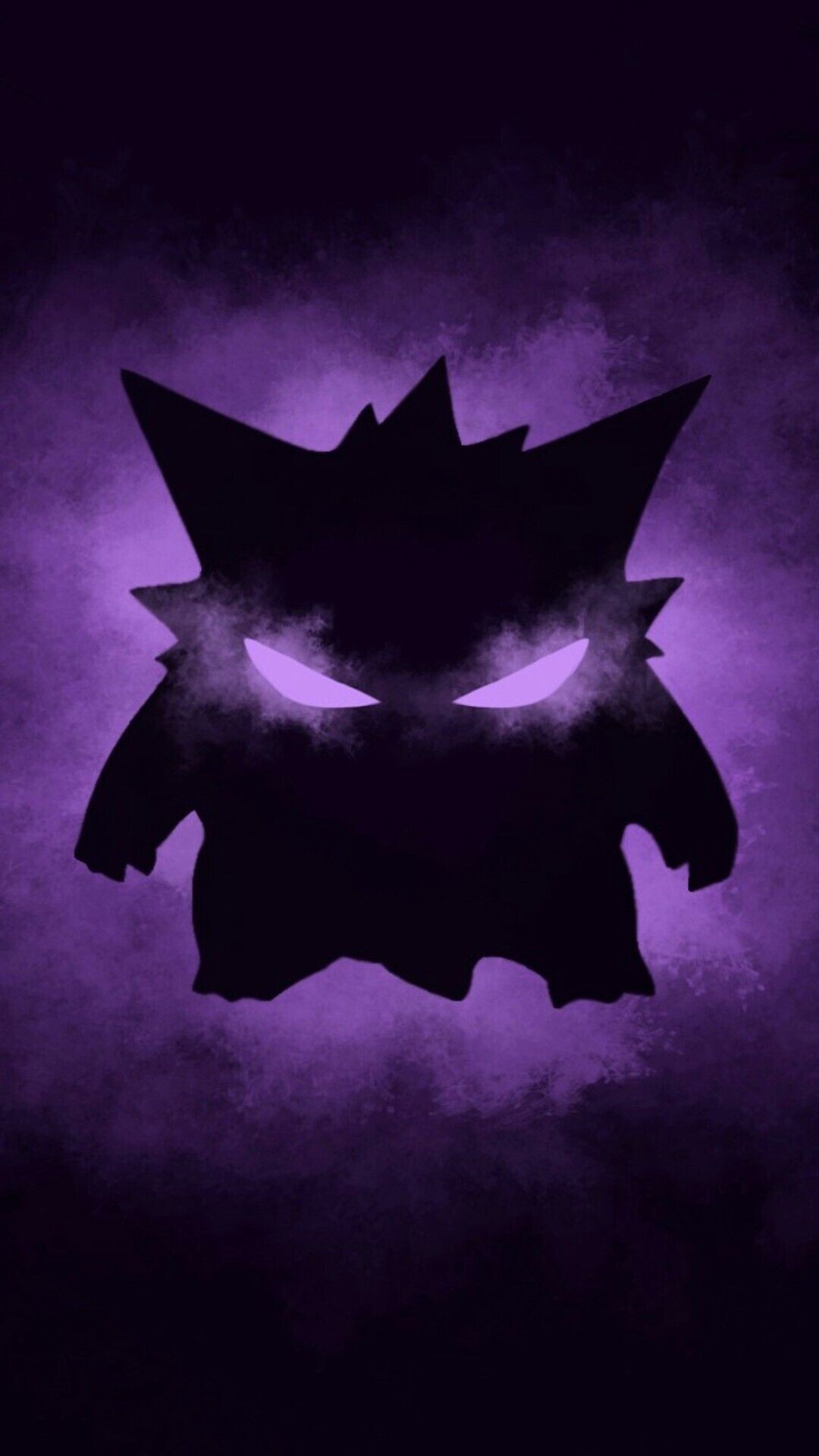 Gengar: Pokemon video games, Creature in the dark, Creeping out in the dead of night. 1080x1920 Full HD Wallpaper.