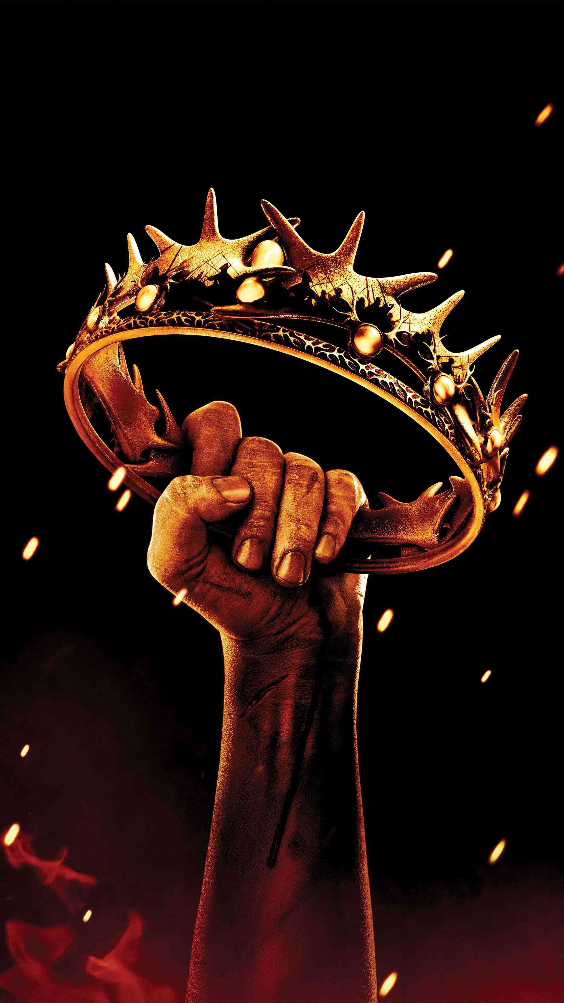 Game of thrones crown, Symbol of power, Coveted royalty, Fantasy allure, 2160x3840 4K Phone
