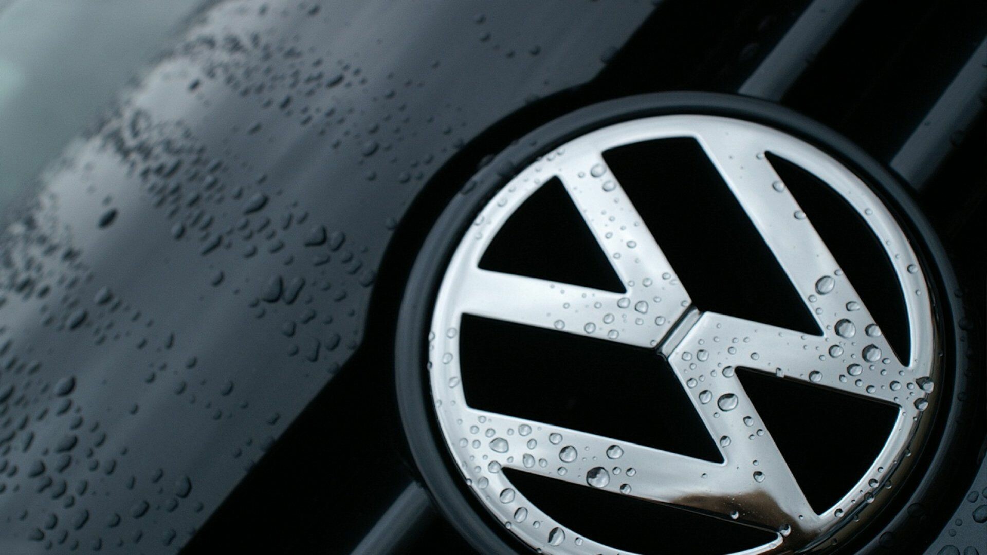 Volkswagen: VW logo, An automobile manufacturer. 1920x1080 Full HD Background.
