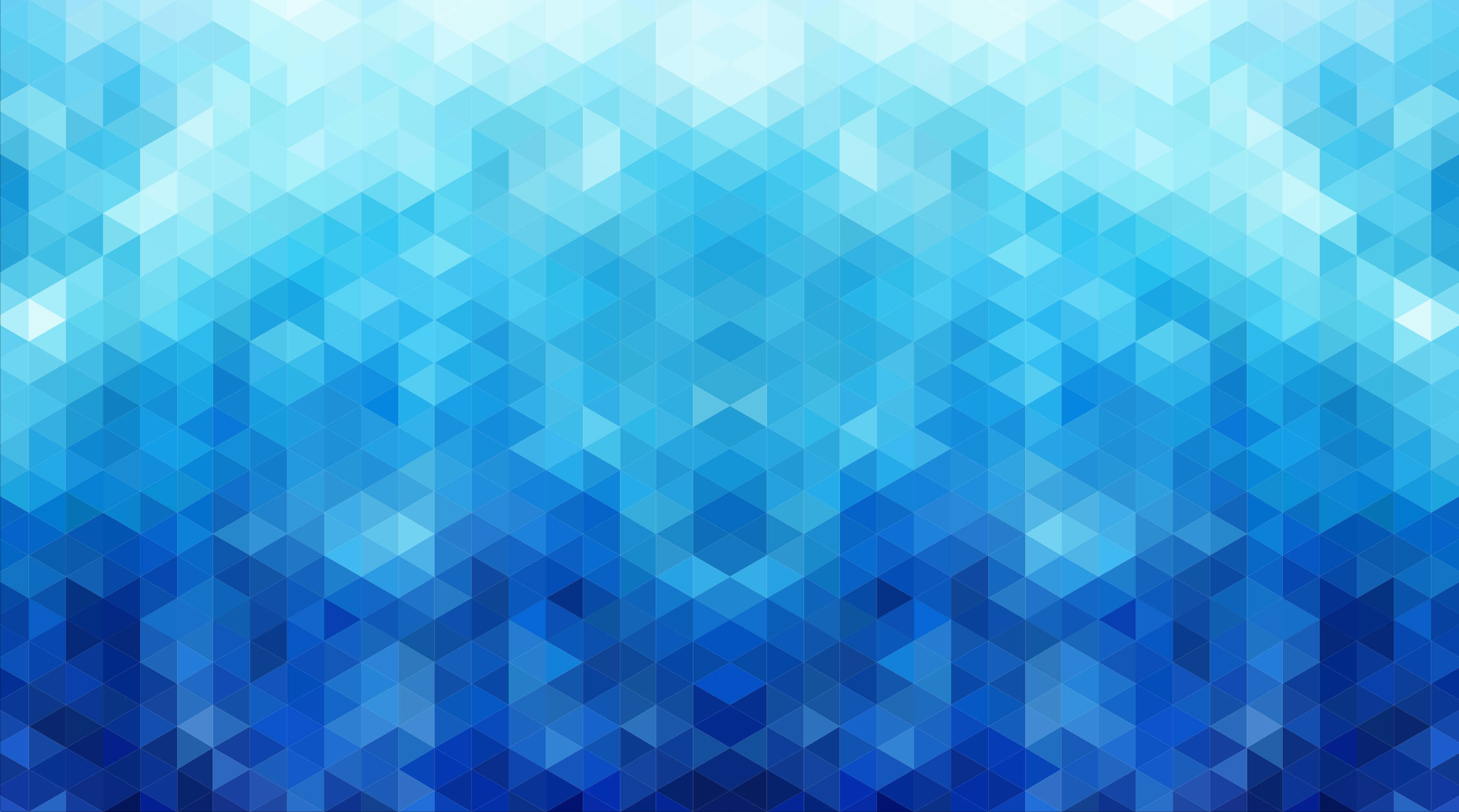 Geometry: Blue mosaic pattern, Rhombus, Diamonds, Triangles. 3590x2000 HD Wallpaper.
