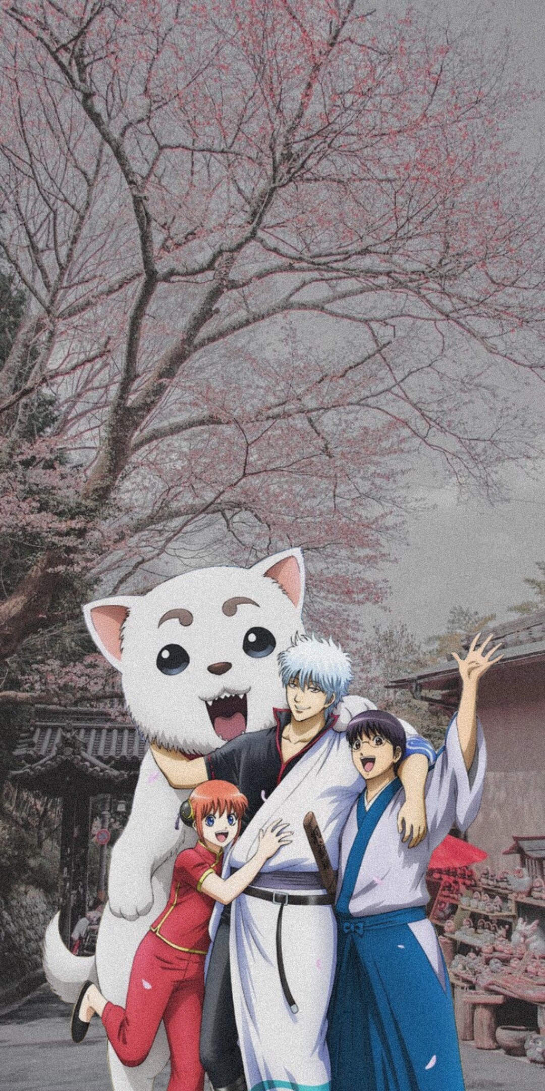 Gintama: The Final: The movie premiered with English subtitles in North American theaters on November 21st-22nd, 2021. 1080x2160 HD Background.