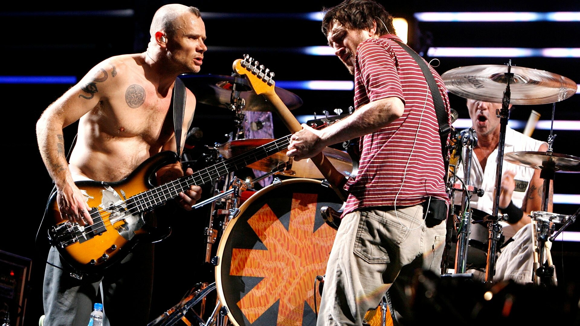 Red Hot Chilli Peppers: RHCP, Funk, Rock, Alternative, Musicians. 1920x1080 Full HD Background.