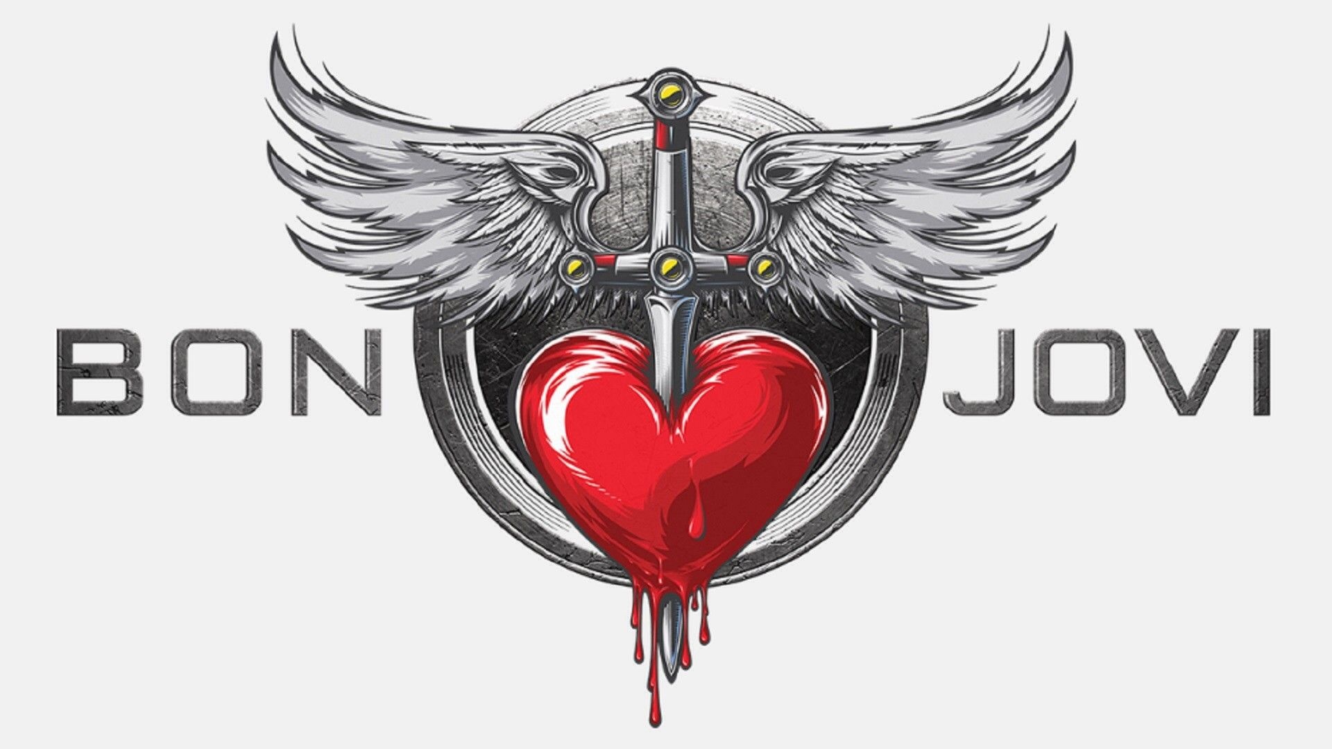 Bon Jovi logo wallpapers, Band emblem, Fan favorites, 1920x1080 Full HD Desktop