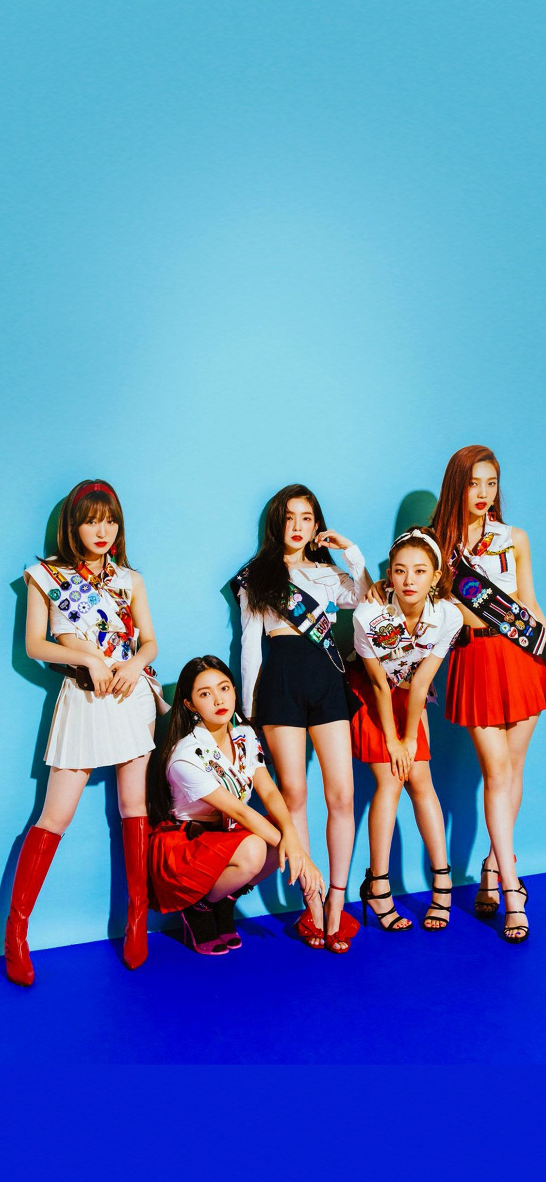 Red Velvet, K-pop, Music industry, Vibrant visuals, 1130x2440 HD Handy
