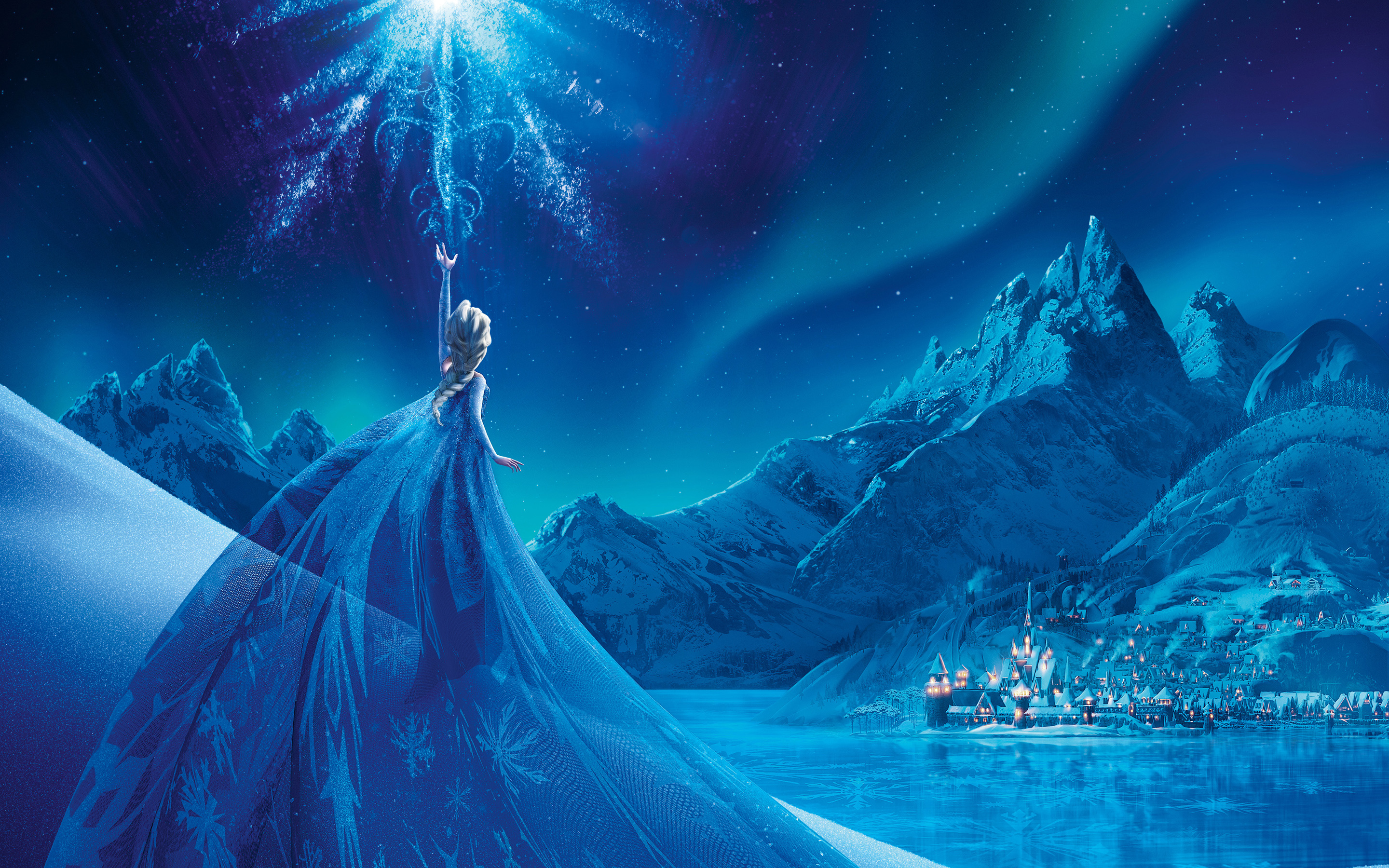 Frozen wallpaper, Popular, Artistic image, Elsa, 2880x1800 HD Desktop