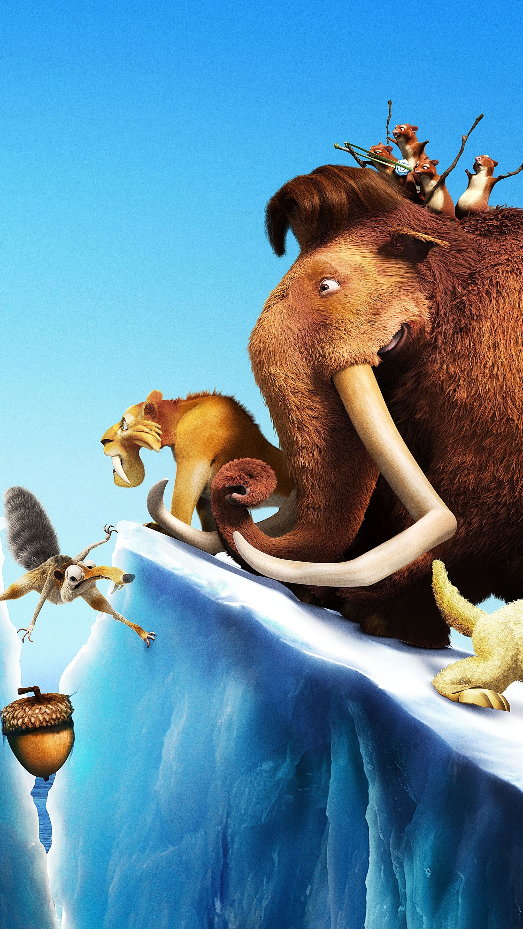 Ice Age, 5 sid sony xperia, 4k wallpapers, 2160x3840 4K Phone