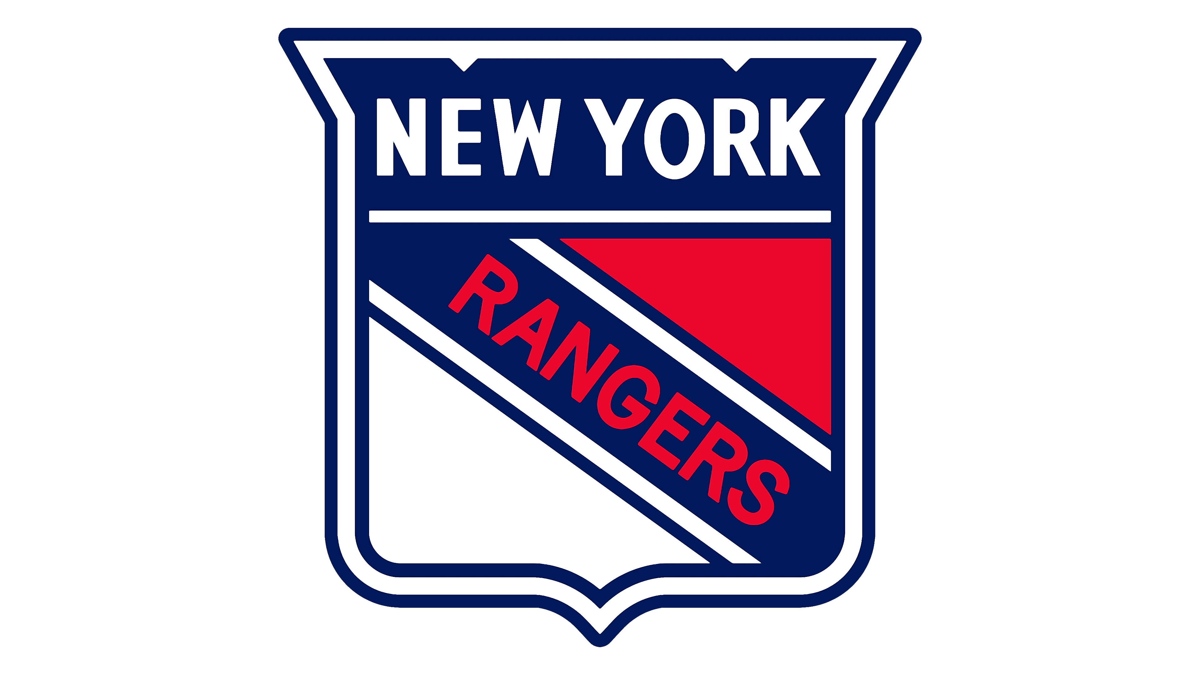 New York Rangers, Logo symbol meaning, PNG brand, 3840x2160 4K Desktop