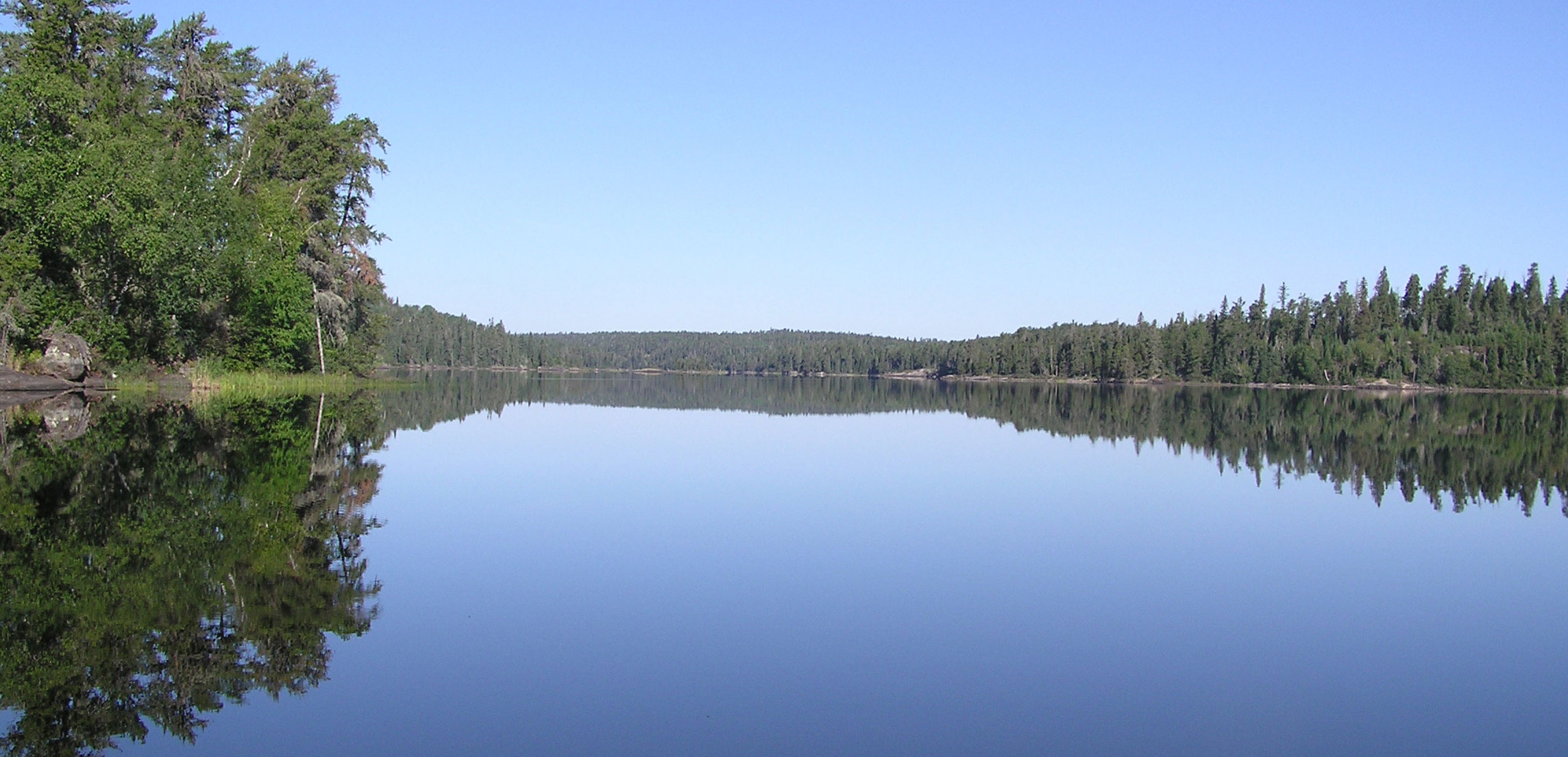 Lake Ontario, Kilburn lake, Canadian fishing trips, Untouched wilderness, 2290x1110 Dual Screen Desktop