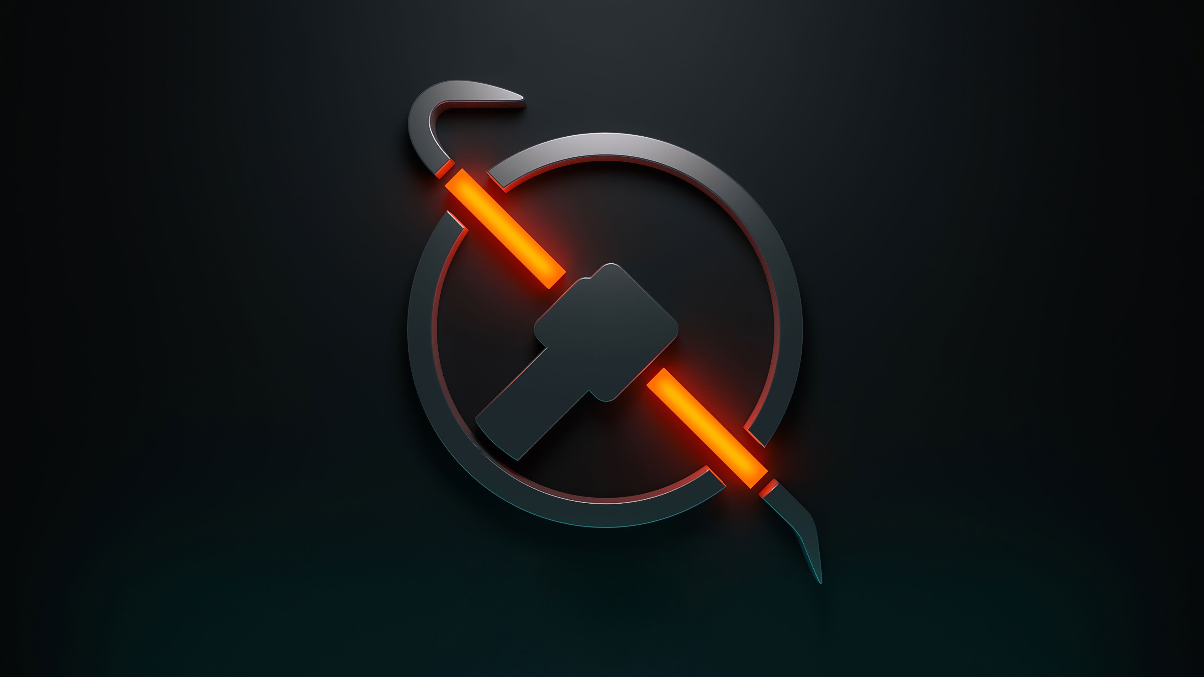 Gaming icon, Half-Life Wallpaper, 3840x2160 4K Desktop