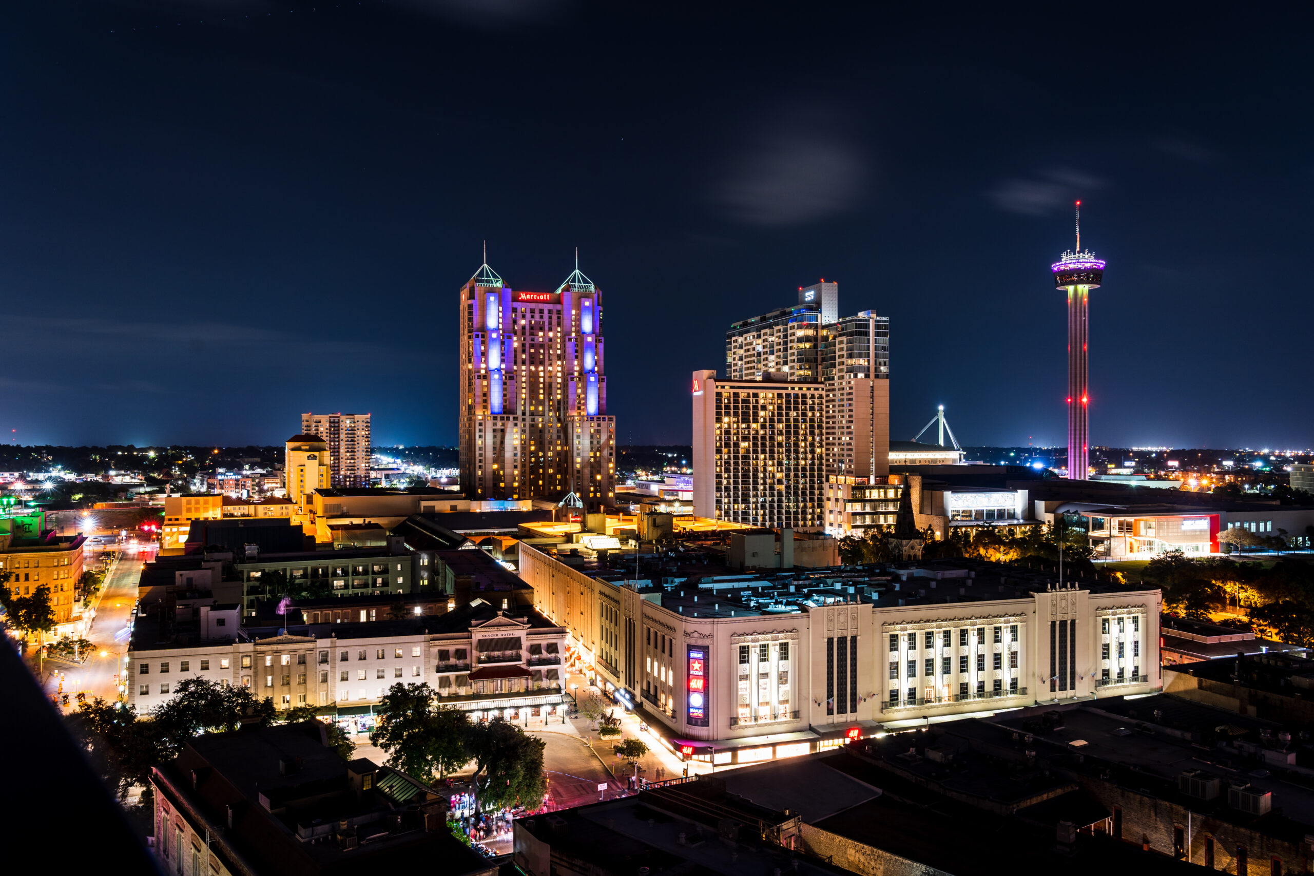 San Antonio Skyline, Travels, Visit, Texas, 2560x1710 HD Desktop