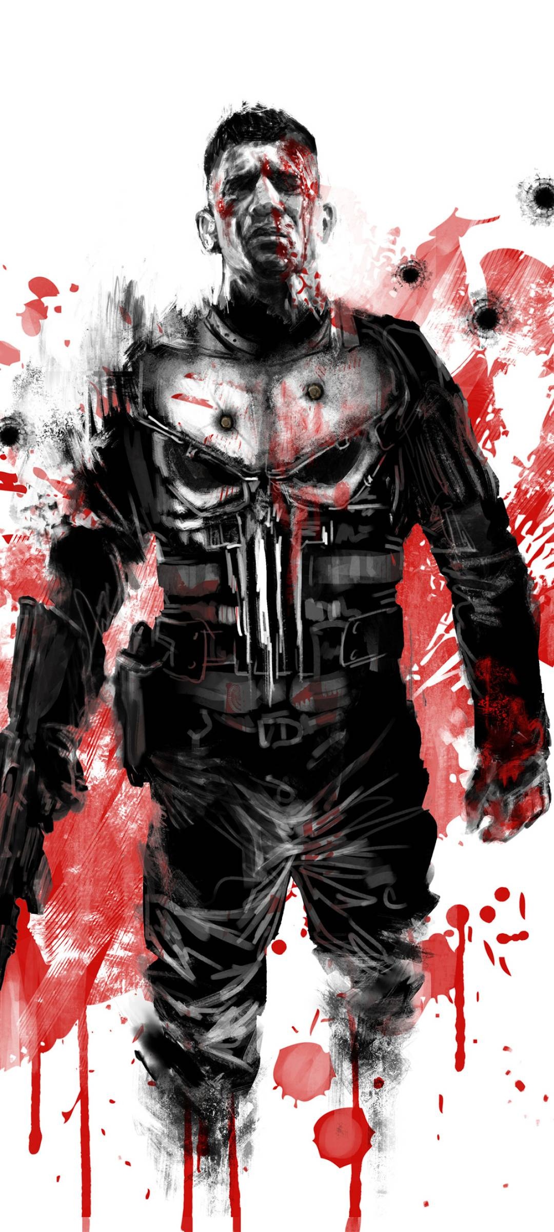 The Punisher, TV Series, TV Shows, Wallpapers, 1080x2400 HD Handy