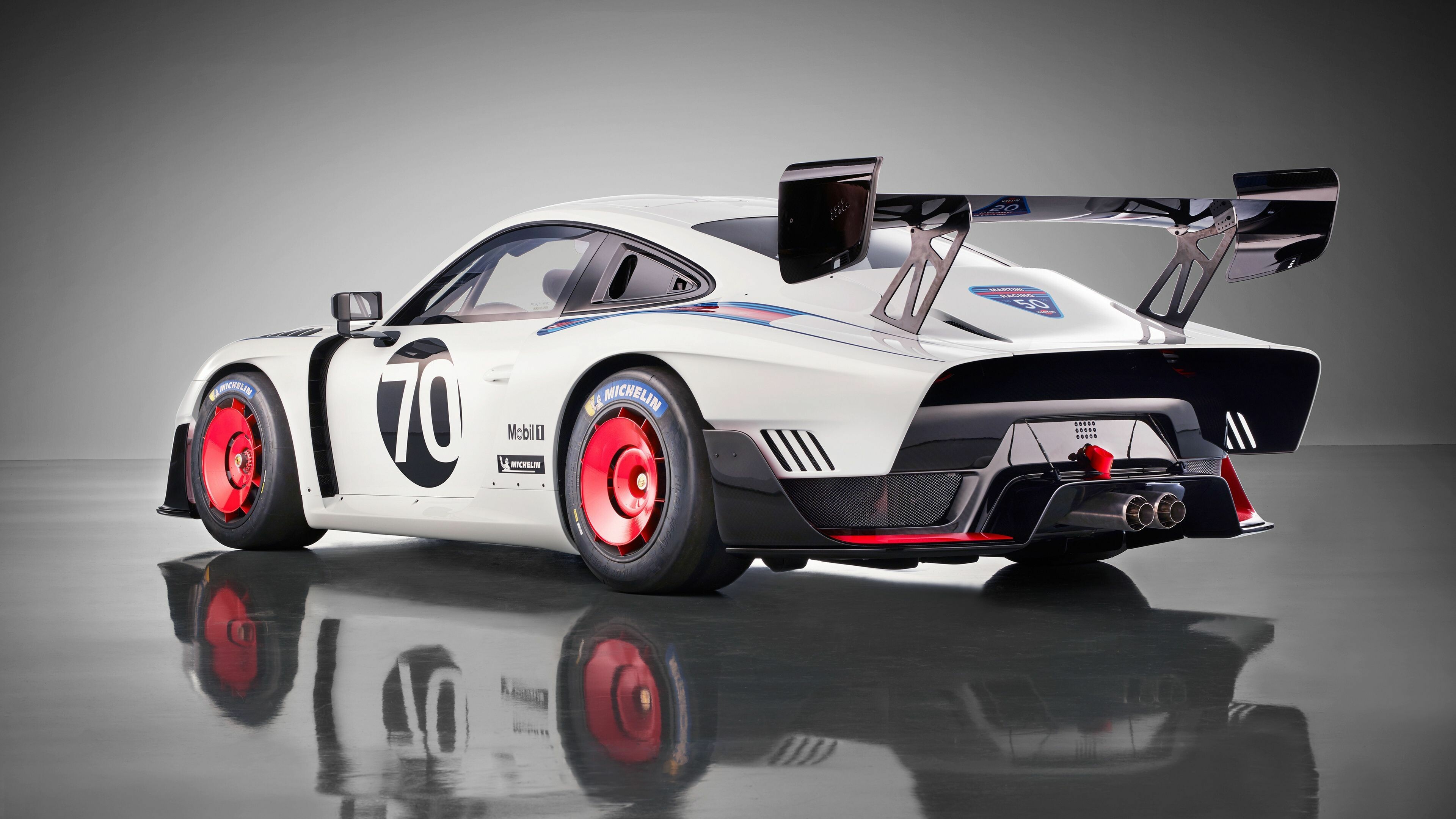 Porsche: 935, A race car developed and manufactured by German automaker. 3840x2160 4K Background.