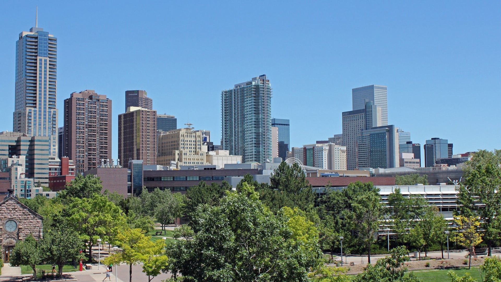 Denver Skyline, Travels, Resolving homelessness, Denvers perfect 10, 1920x1080 Full HD Desktop