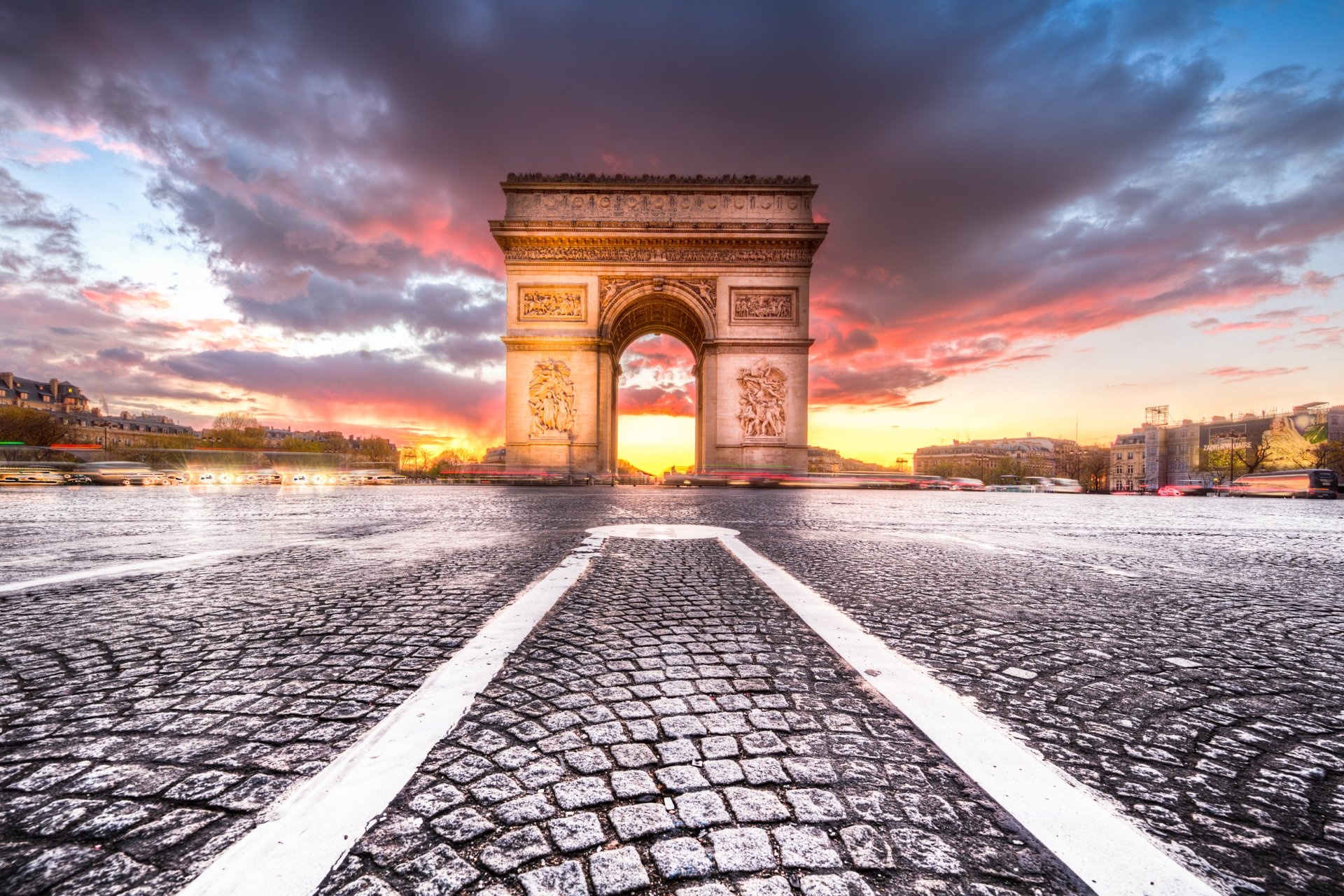 Arc de Triomphe, Impressive background images, HD wallpapers, Architectural magnificence, 1920x1280 HD Desktop
