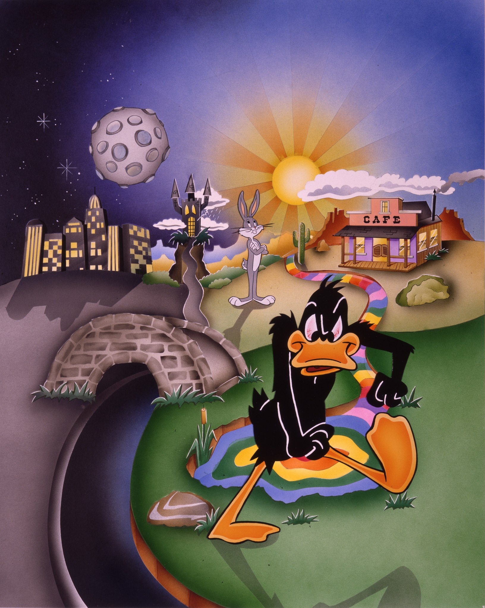 Daffy Duck, C64amigaSTZX Spectrum games, Retro gaming, 1640x2050 HD Handy