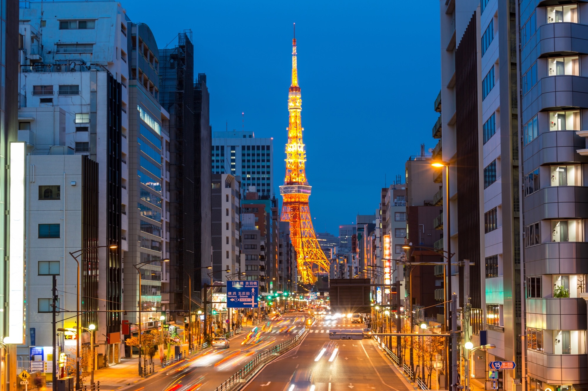 Tokyo Tower, New viewpoint, Asian skyline, Tokyo's reflection, 2000x1330 HD Desktop
